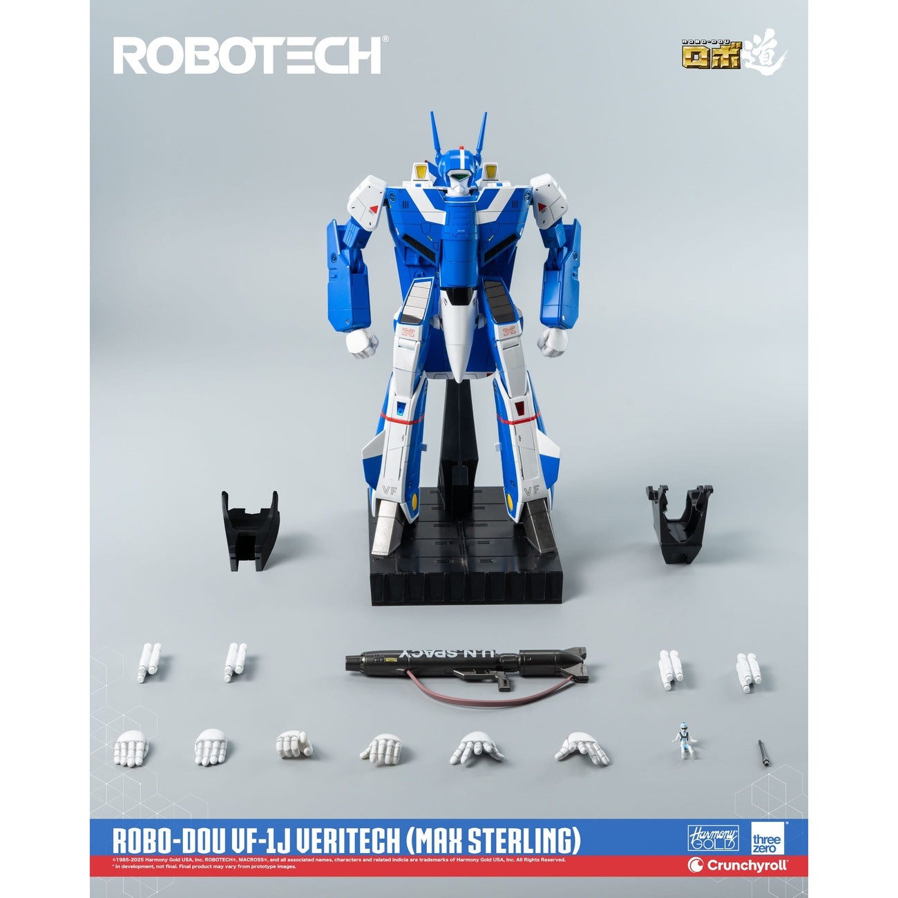 Zdjęcie produktu Robotech Figurka akcji ROBO-DOU VF-1J Veritech (Max Sterling) 20 cm
