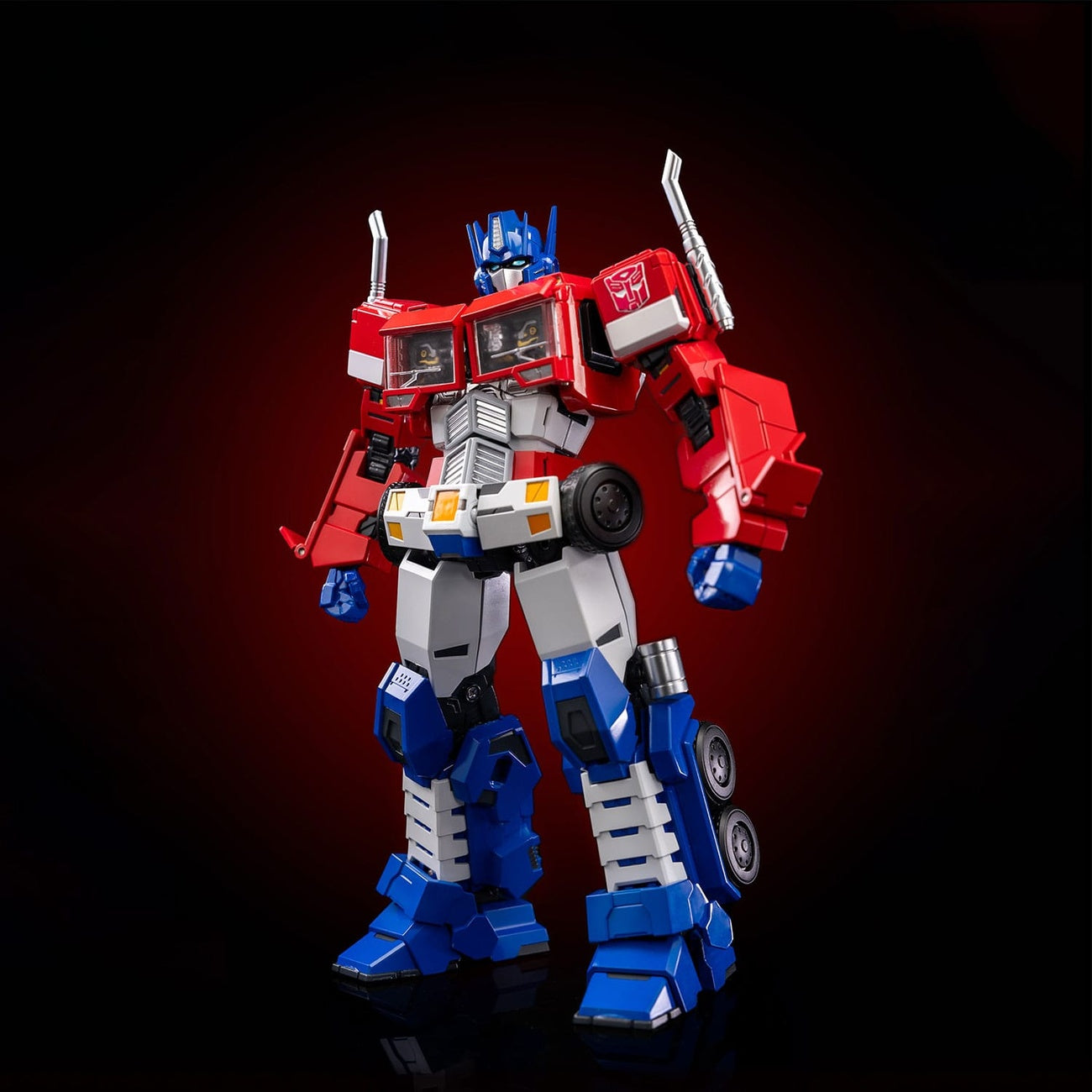 Zdjęcie produktu Transformers Combot metalowa figurka akcji Optimus Prime 19 cm