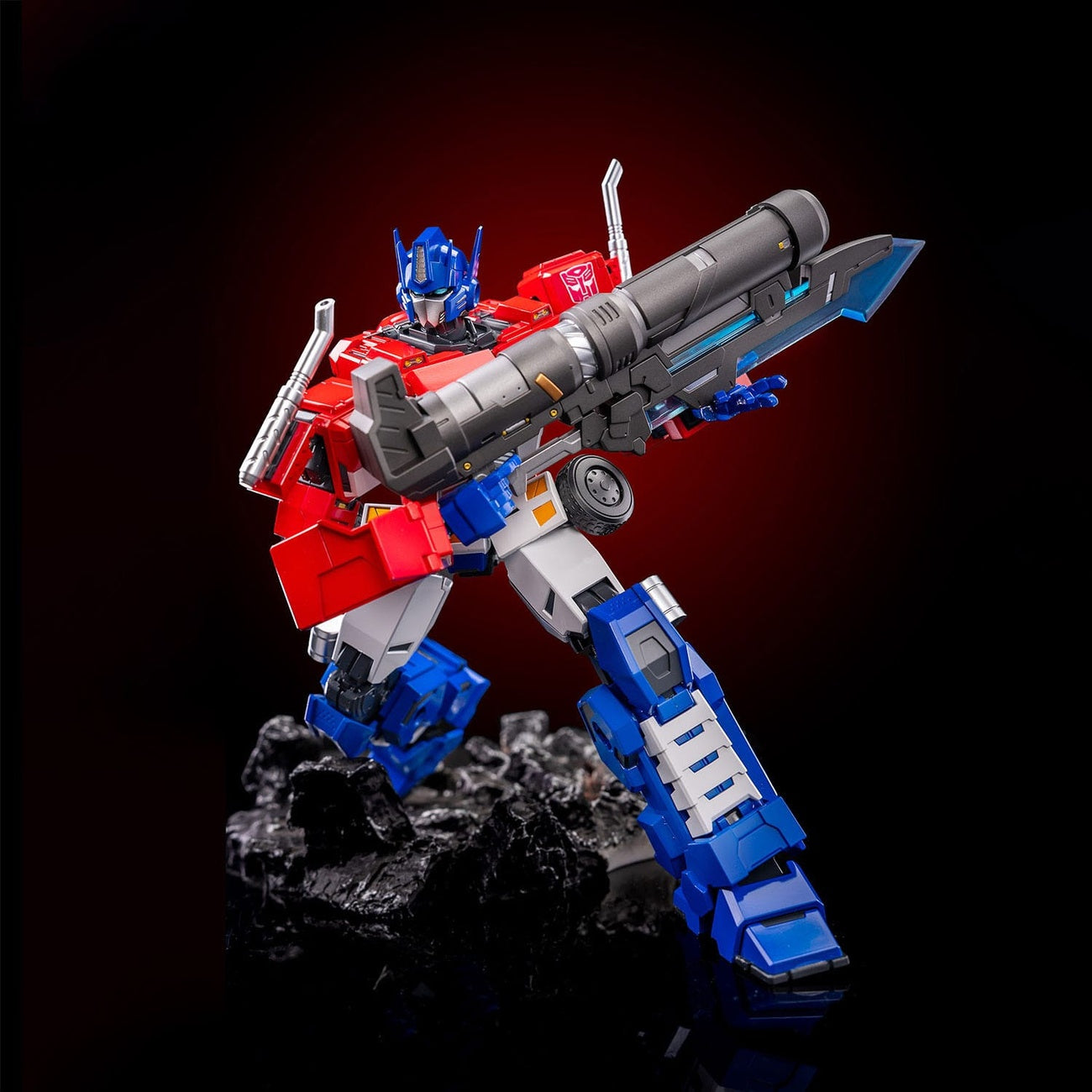 Zdjęcie produktu Transformers Combot metalowa figurka akcji Optimus Prime 19 cm
