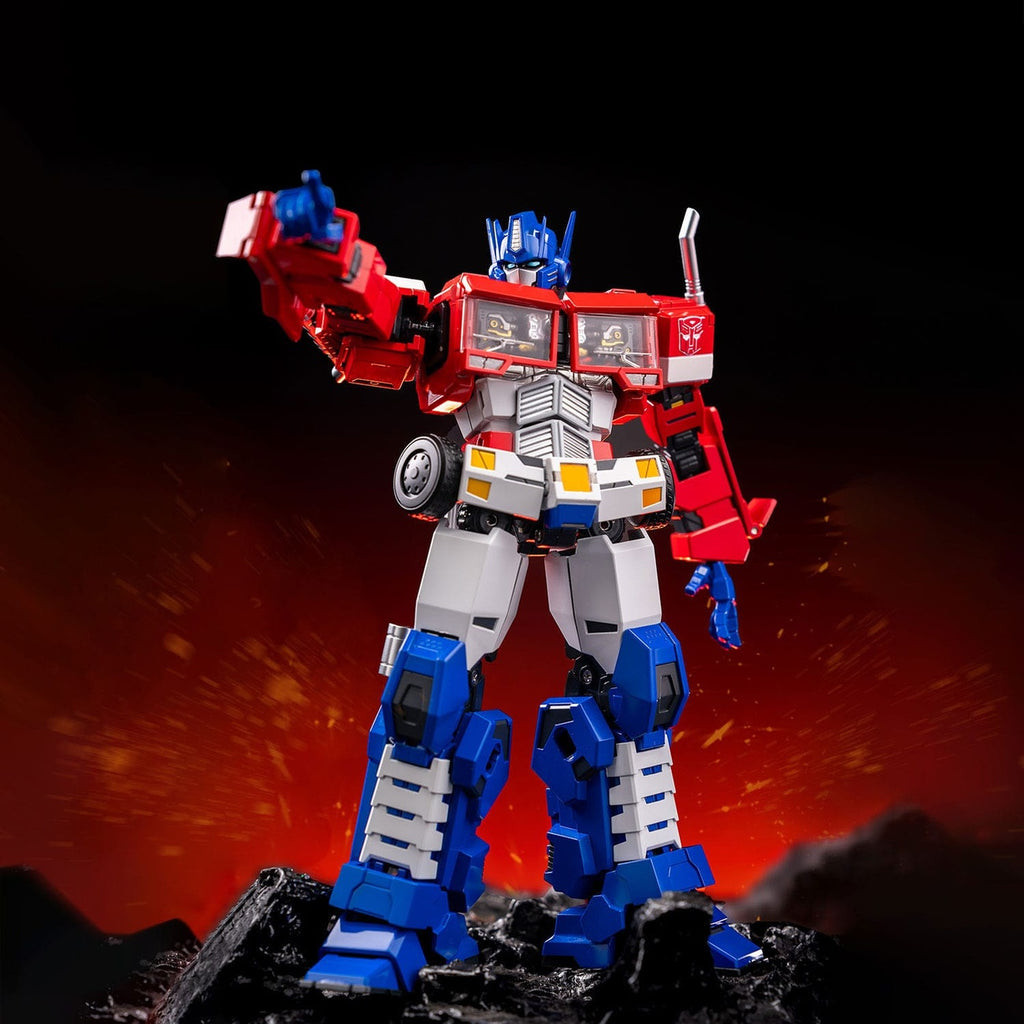 Zdjęcie produktu Transformers Combot metalowa figurka akcji Optimus Prime 19 cm