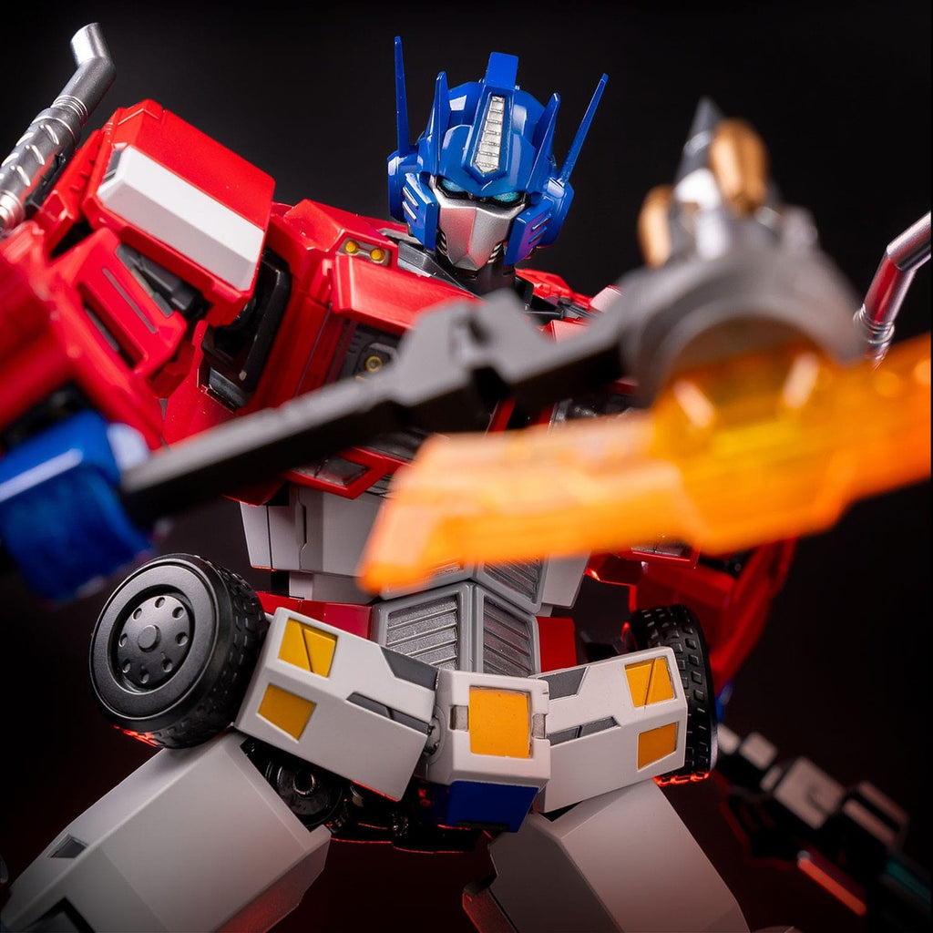 Zdjęcie produktu Transformers Combot metalowa figurka akcji Optimus Prime 19 cm
