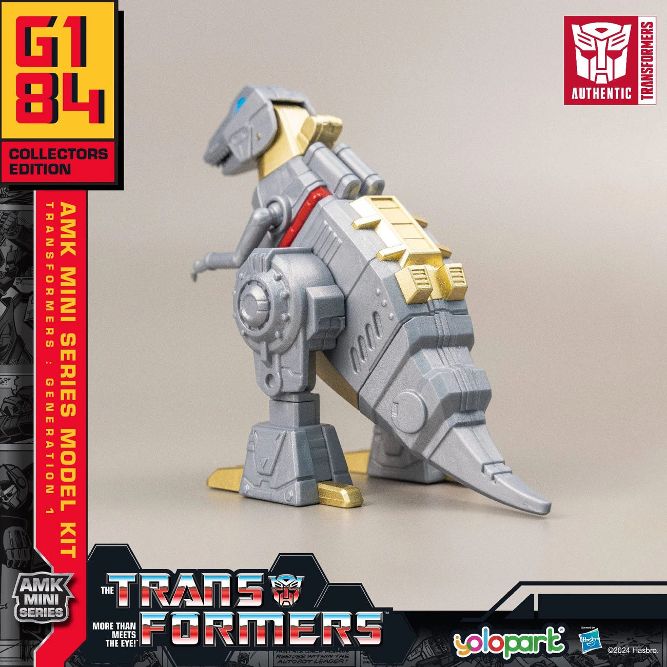 Zdjęcie produktu Transformers: Generation One AMK Mini Series Plastikowy Zestaw Modelarski Grimlock 10 cm