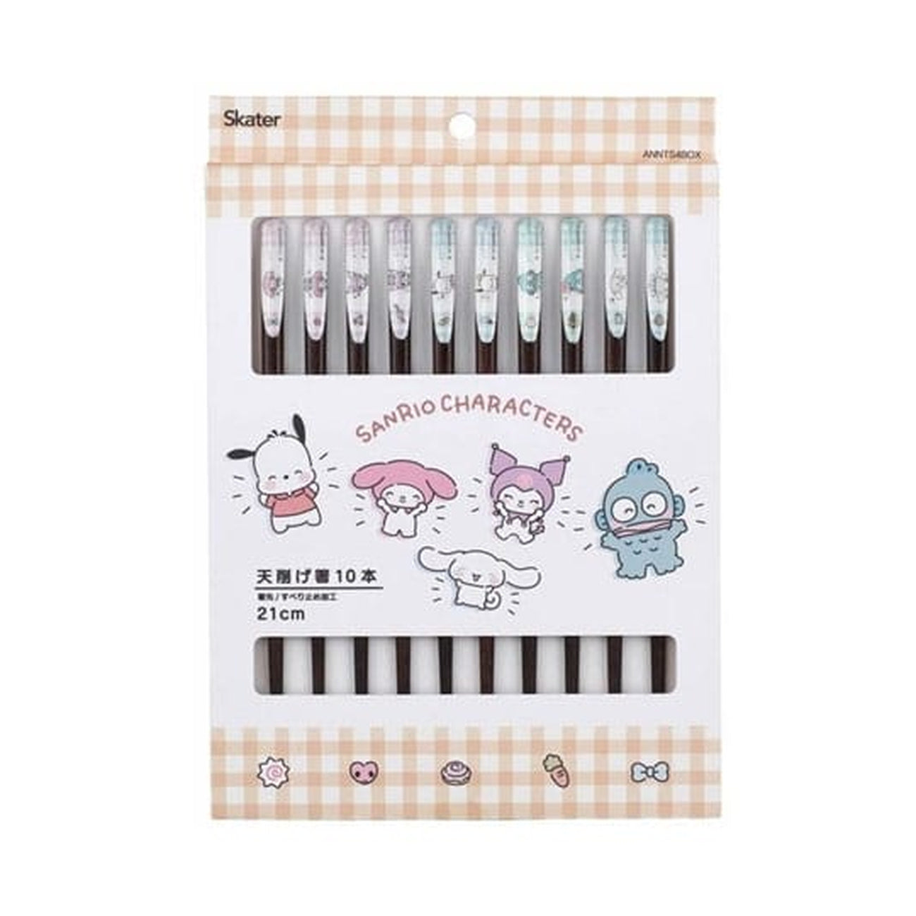 Zdjęcie produktu Pałeczki Sanrio zestaw 10 sztuk Characters