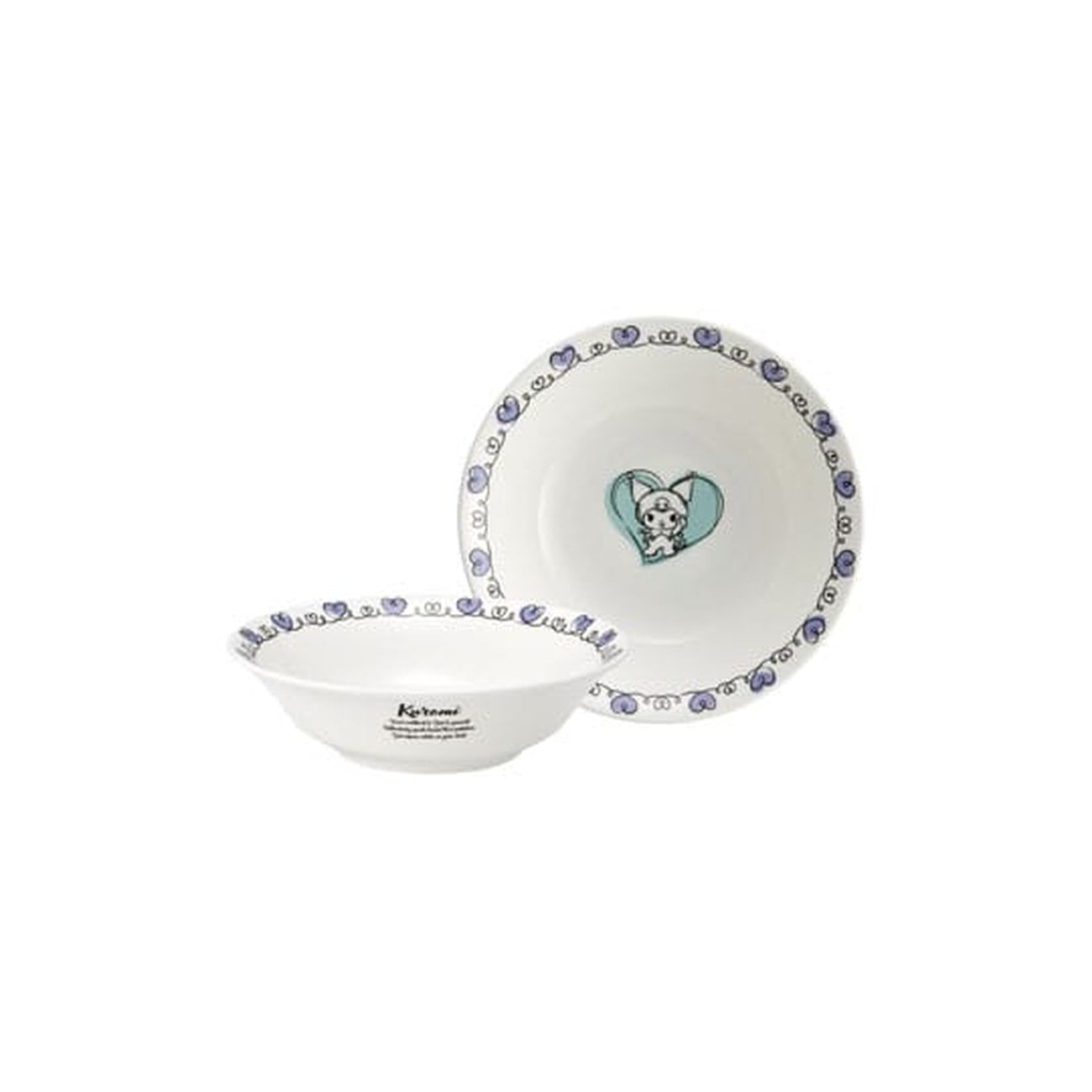 Zdjęcie produktu Miska Sanrio z porcelany kostnej Kuromi