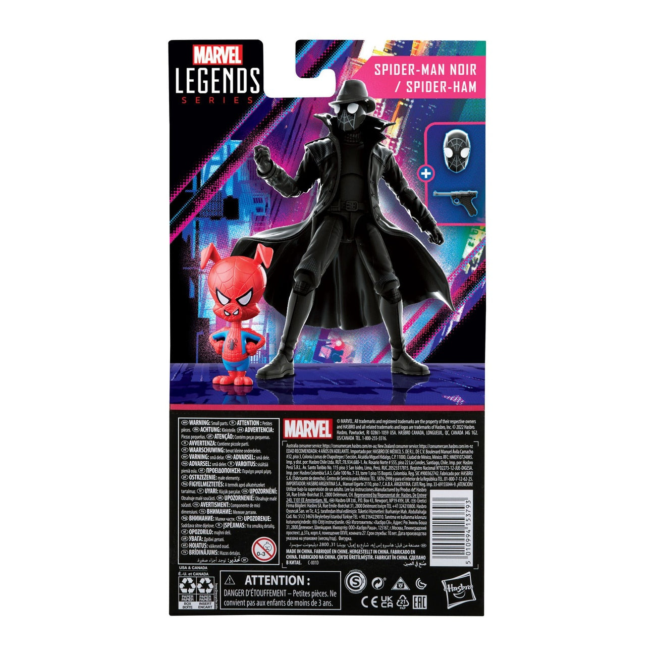 Zdjęcie produktu Spider-Man: Uniwersum figurki Marvel Legends zestaw 2-pack 2022 Spider-Man Noir & Spider-Ham 15 cm