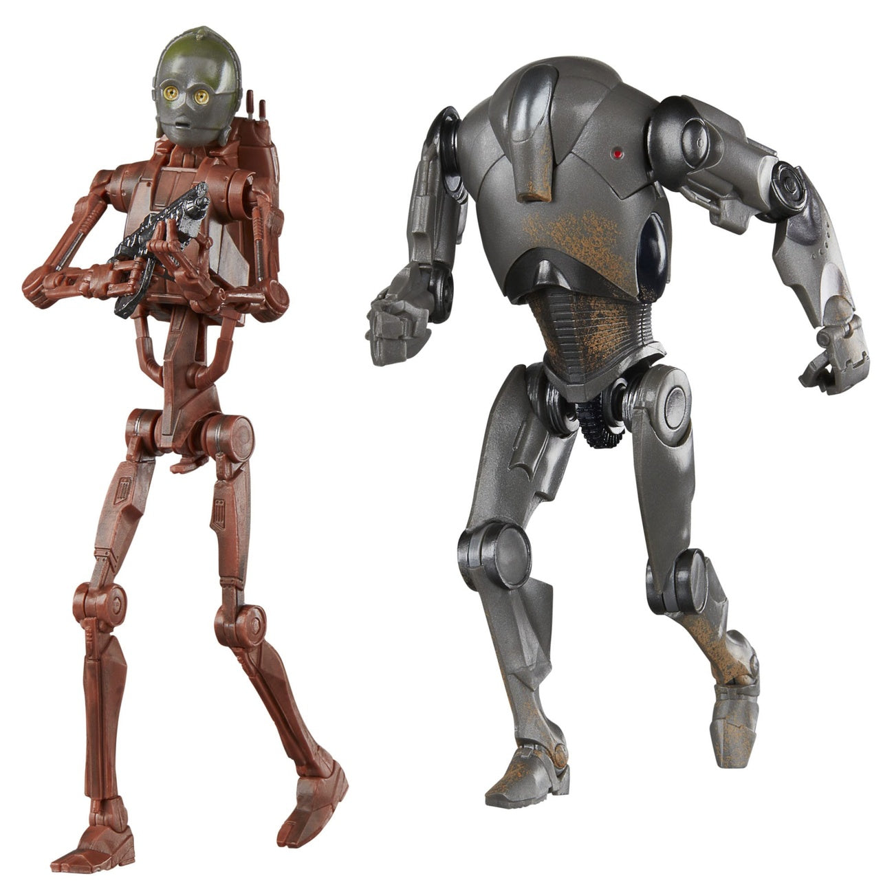 Zdjęcie produktu Star Wars Epizod II Black Series Zestaw 2 figurek C-3PO (ciało B1 Battle Droid) & Super Battle Droid 15 cm