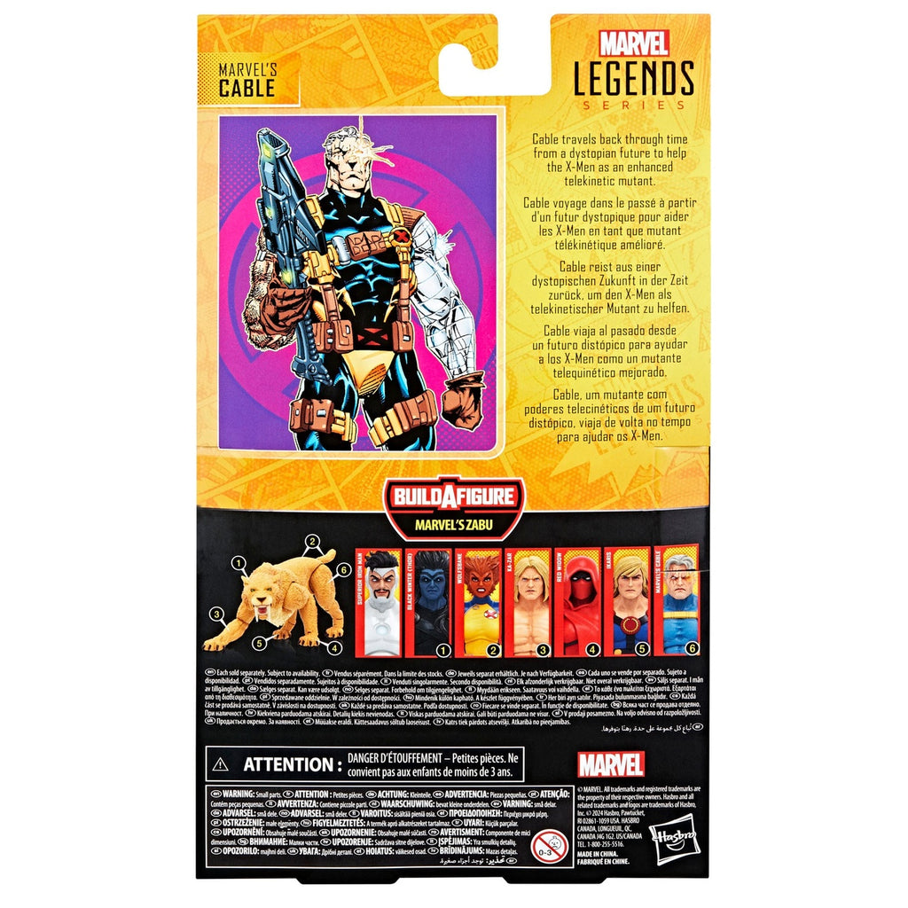 Zdjęcie produktu Figurka Marvel Legends Marvel's Cable (BAF: Marvel's Zabu) 15 cm