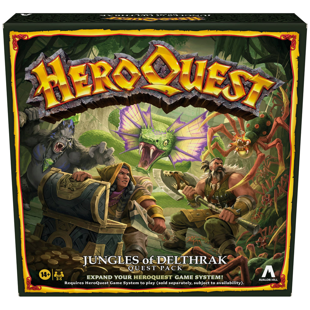 Zdjęcie produktu HeroQuest Rozszerzenie gry planszowej Jungles of Delthrak Adventure Pack *Wersja angielska*