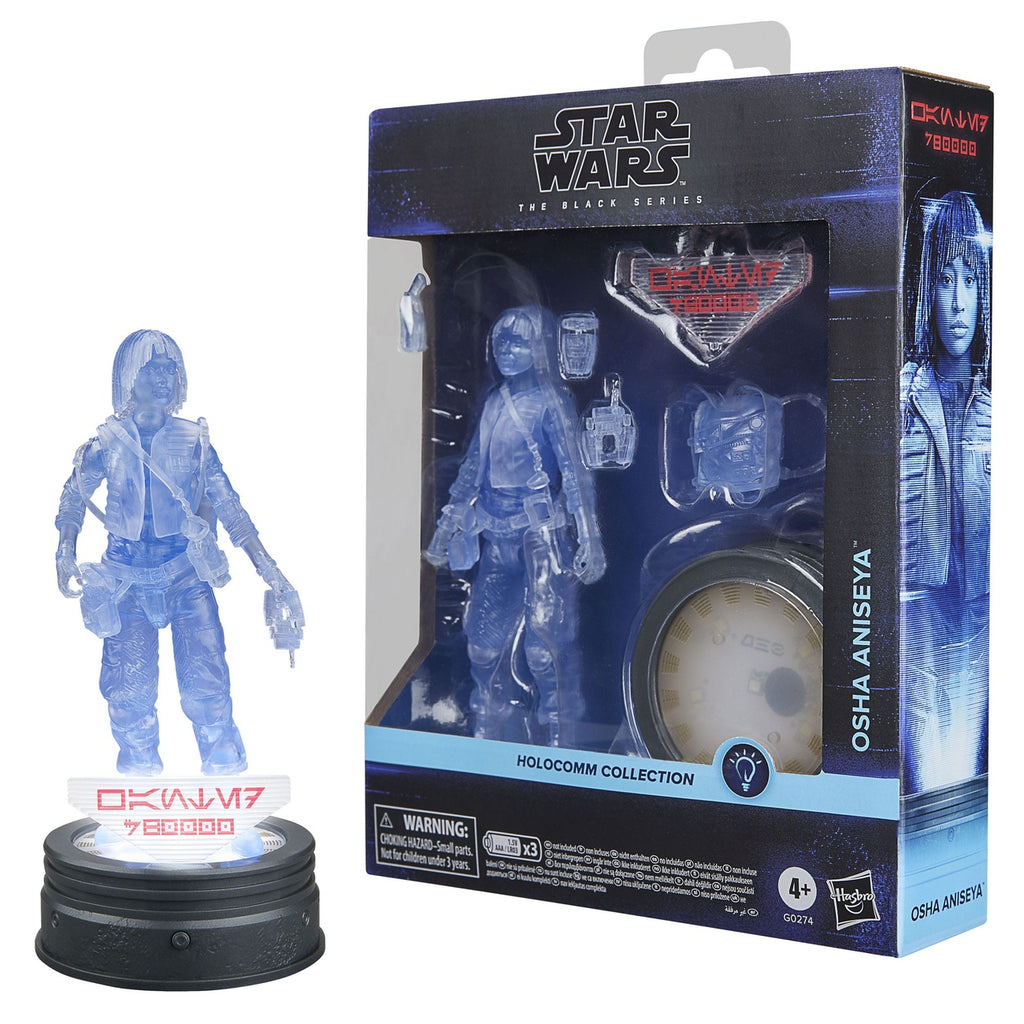 Zdjęcie produktu Star Wars Black Series Holocomm Collection figurka Osha Aniseya 15 cm