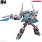 Zdjęcie produktu Figurka Star Wars x Transformers The Mandalorian / N-1 Starfighter 19 cm
