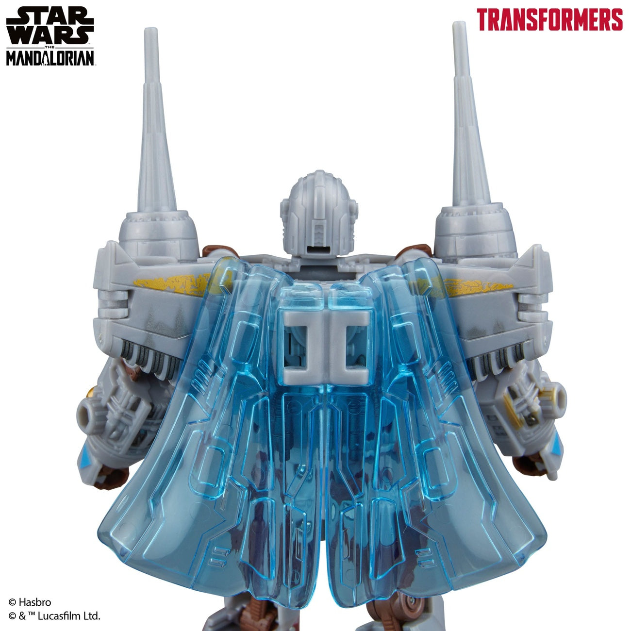 Zdjęcie produktu Figurka Star Wars x Transformers The Mandalorian / N-1 Starfighter 19 cm