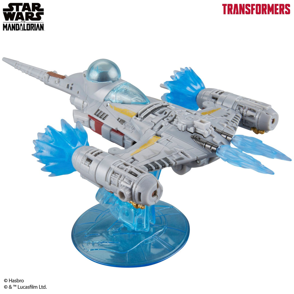 Zdjęcie produktu Figurka Star Wars x Transformers The Mandalorian / N-1 Starfighter 19 cm