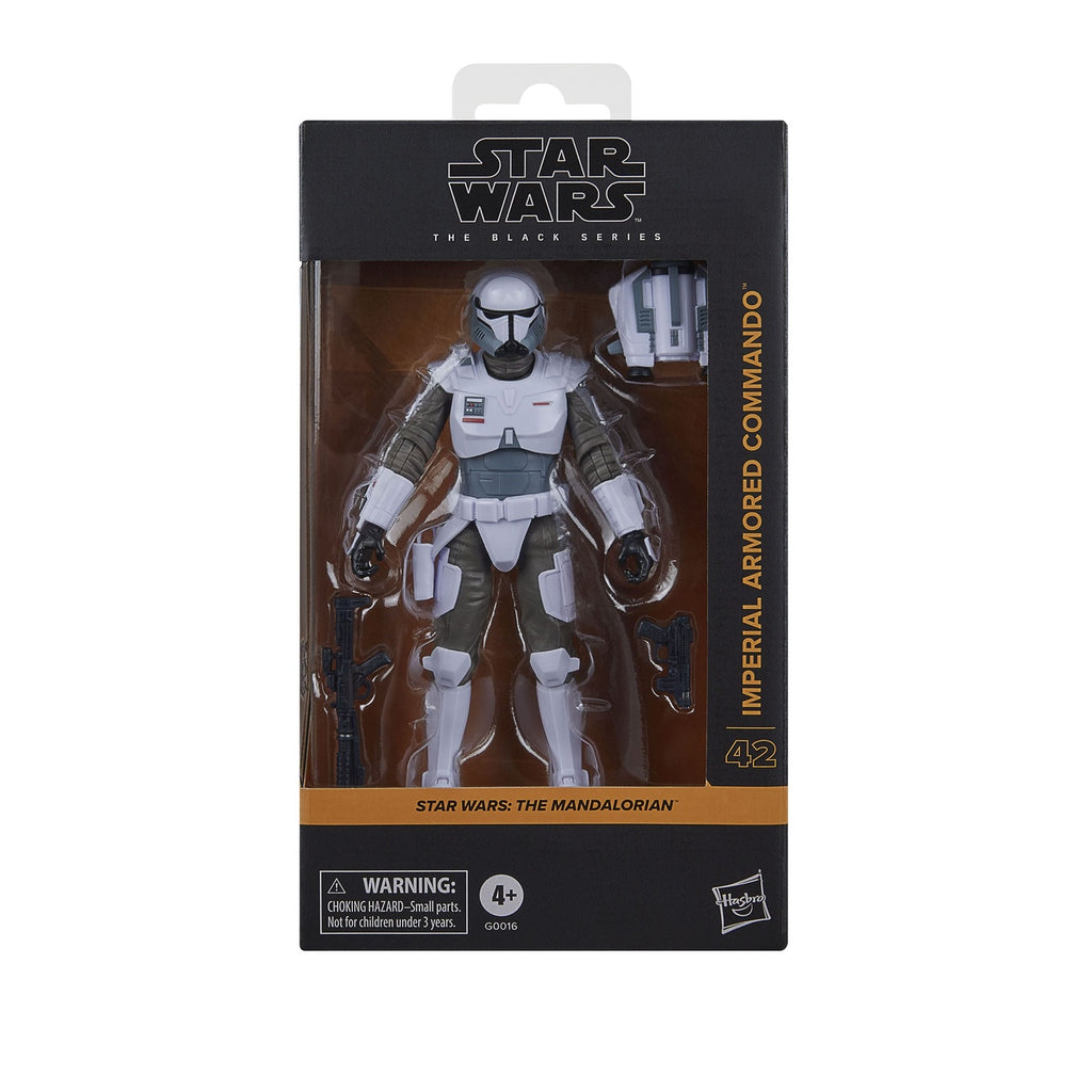 Zdjęcie produktu Star Wars: The Mandalorian figurka Black Series Imperial Armored Commando 15 cm