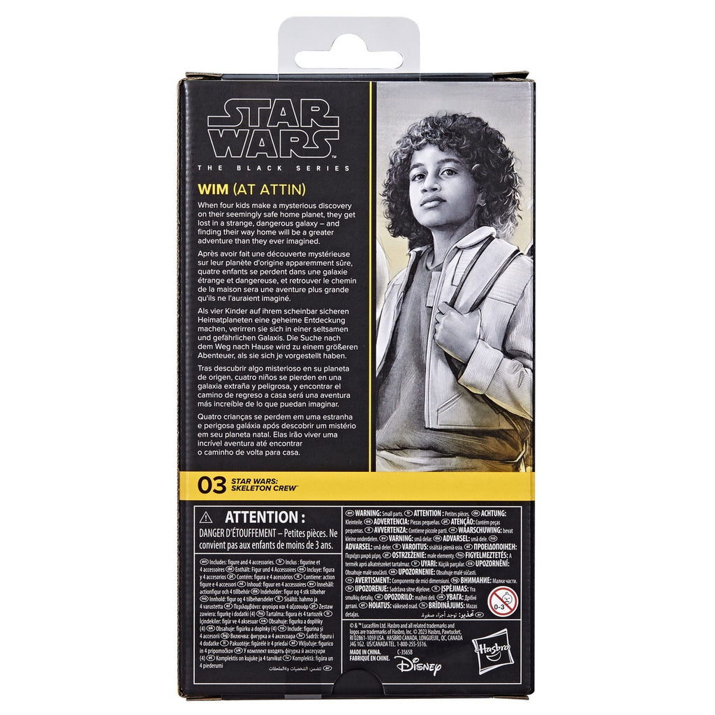 Zdjęcie produktu Star Wars: Skeleton Crew Figurka Black Series Wim (At Attin) 15 cm