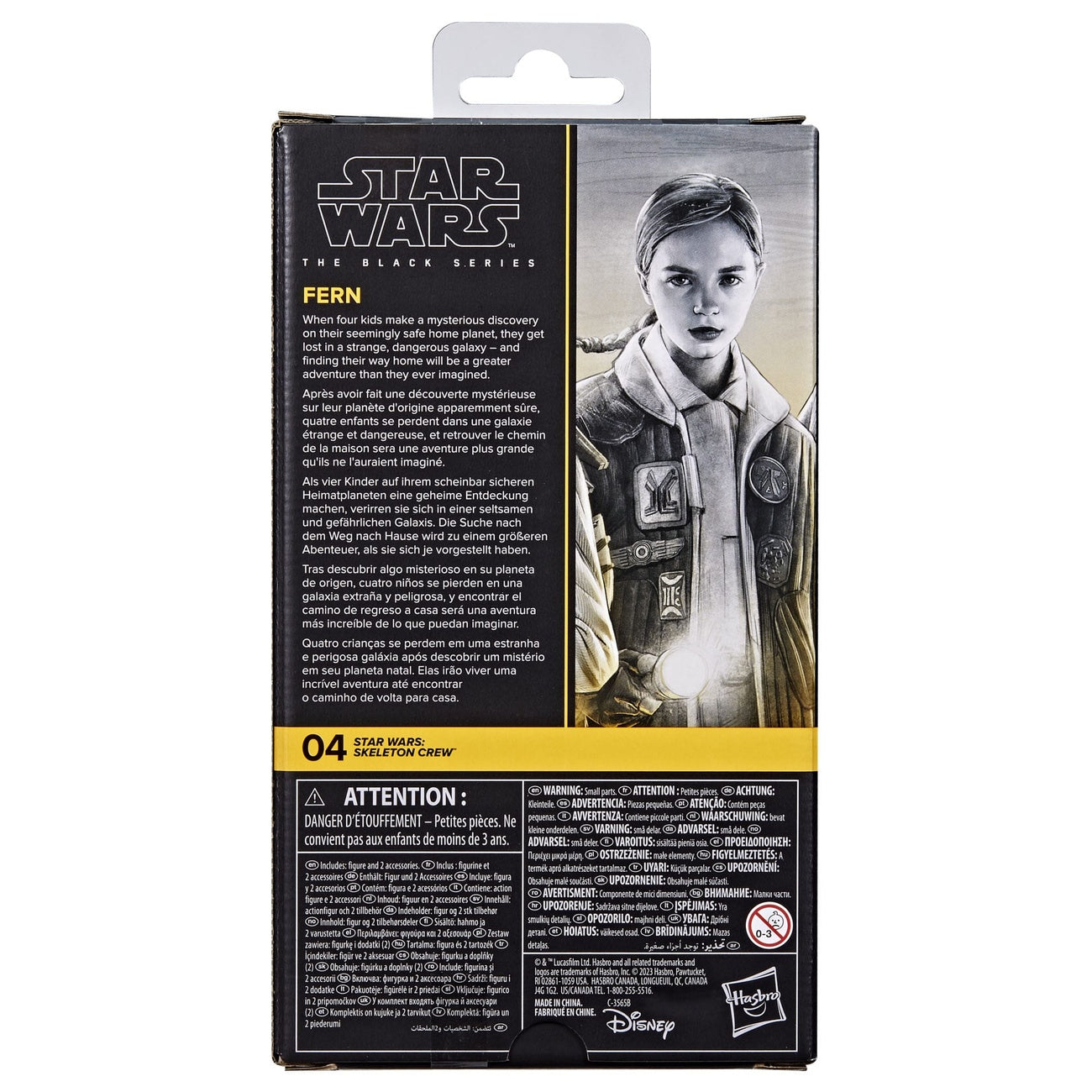 Zdjęcie produktu Star Wars: Skeleton Crew figurka Black Series Fern 15 cm