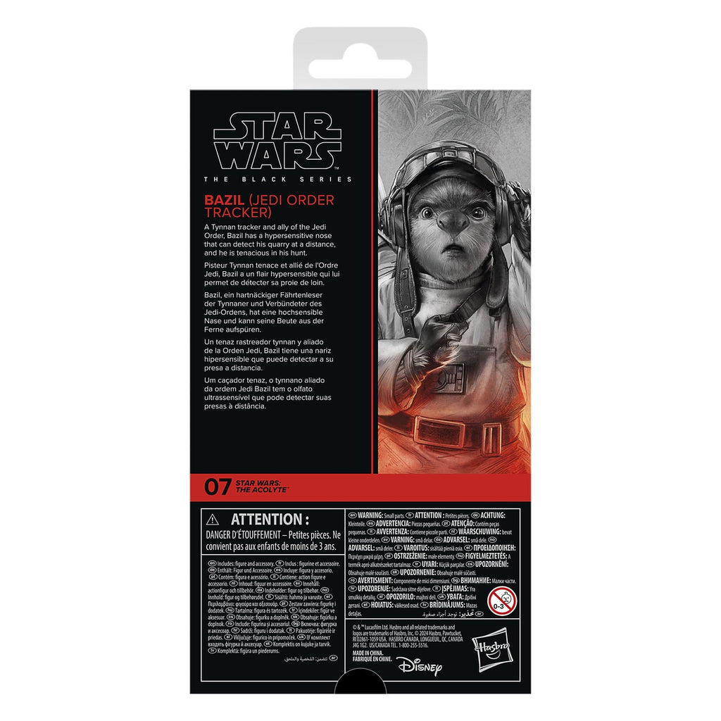 Product image Star Wars: The Acolyte Black Series Action Figure Bazil (Jedi Order Tracker) 10 cm