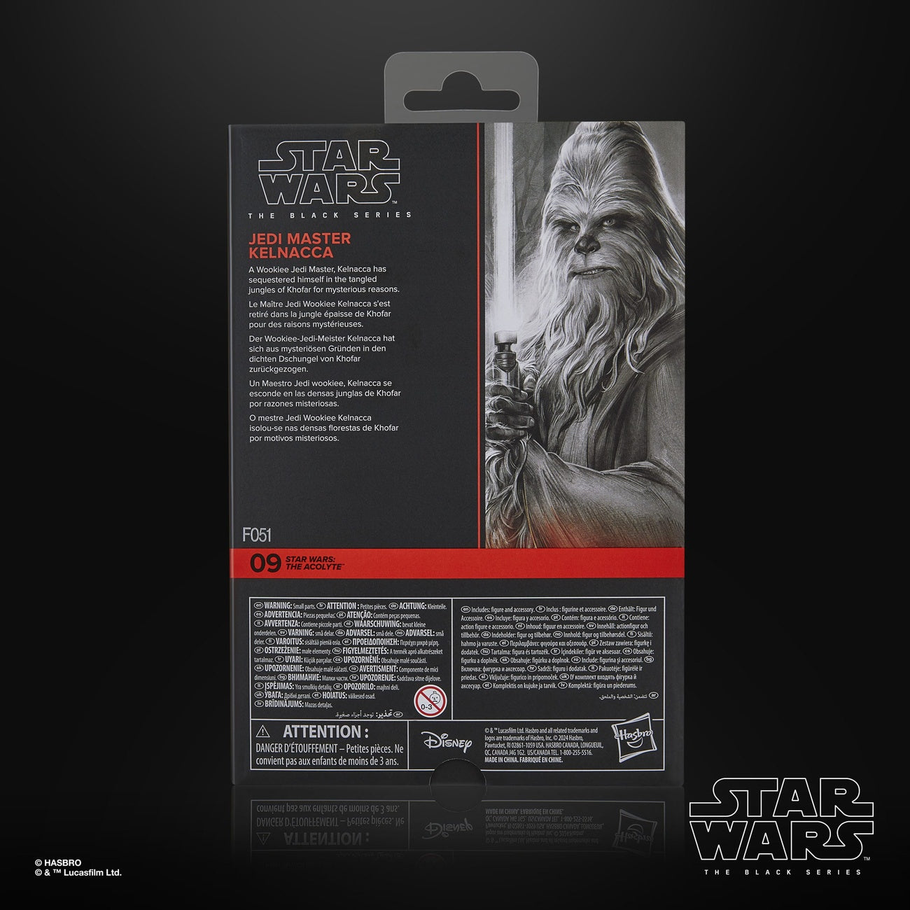 Zdjęcie produktu Star Wars: The Acolyte Figurka Black Series Jedi Master Kelnacca 15 cm