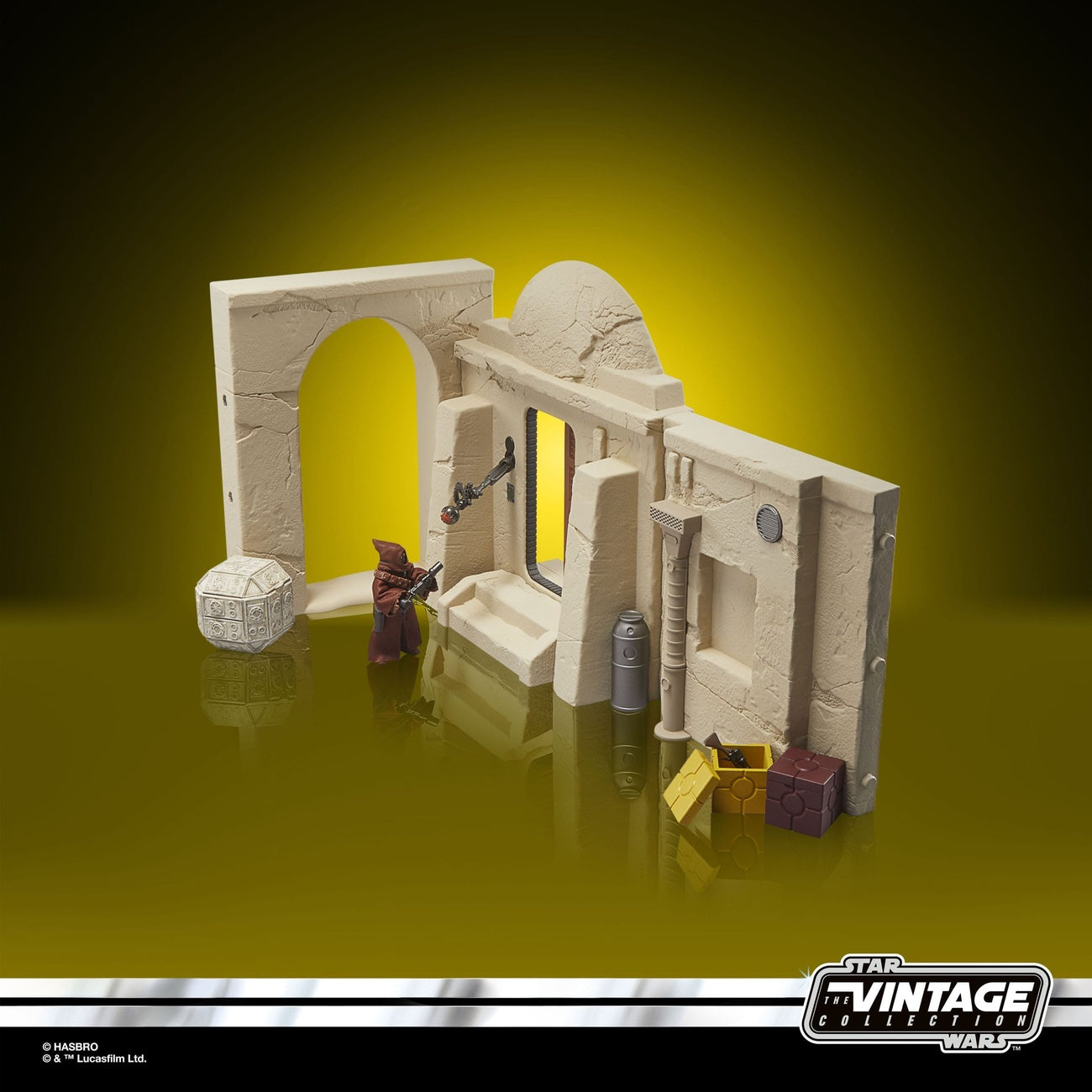 Zdjęcie produktu Star Wars Episode IV Vintage Collection Playset Streets of Mos Eisley z figurką Jawa
