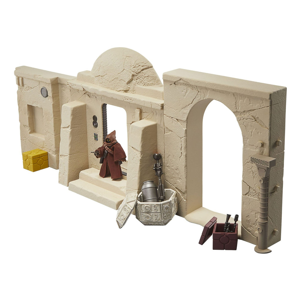 Zdjęcie produktu Star Wars Episode IV Vintage Collection Playset Streets of Mos Eisley z figurką Jawa