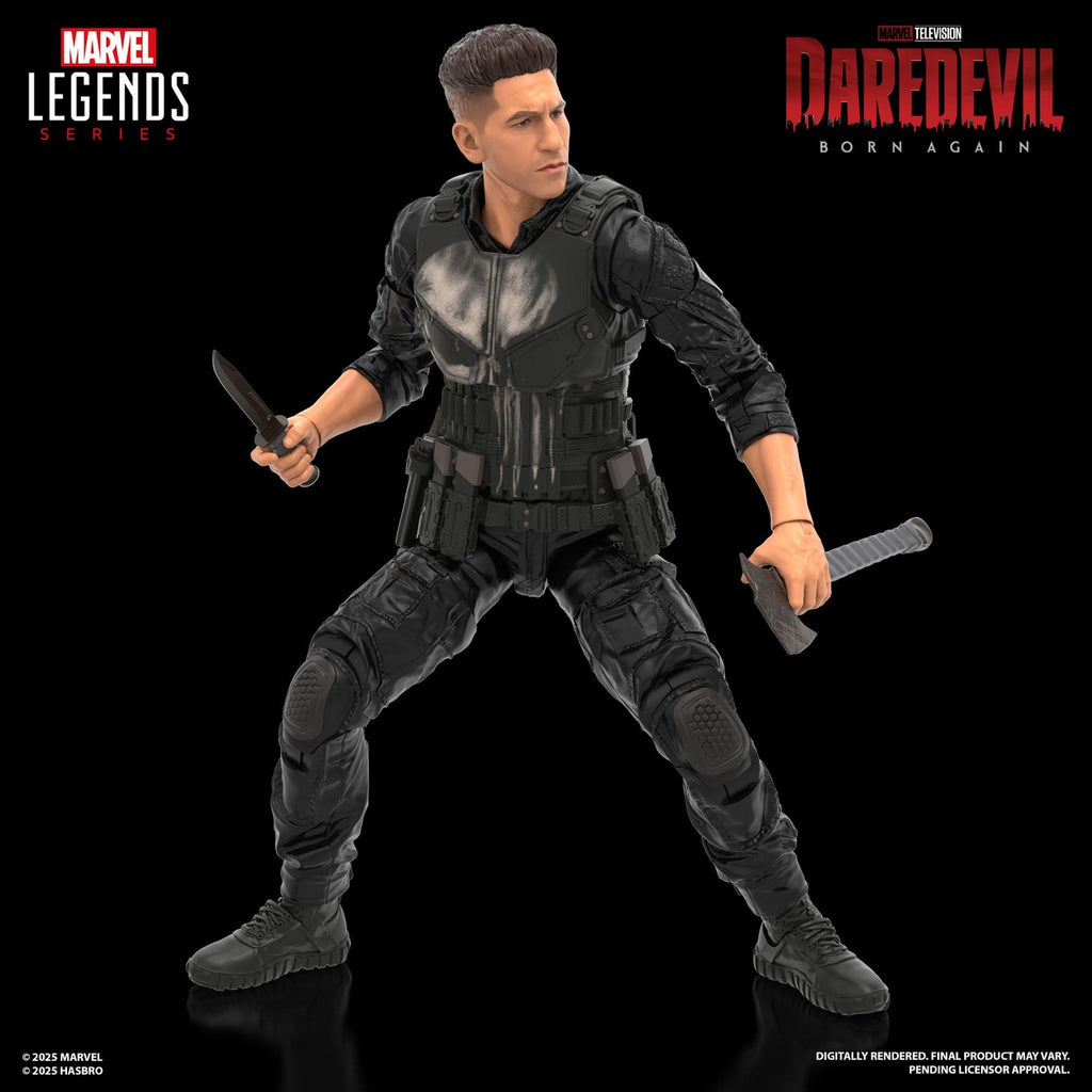 Zdjęcie produktu Daredevil: Born Again figurka Marvel Legends Punisher 15 cm