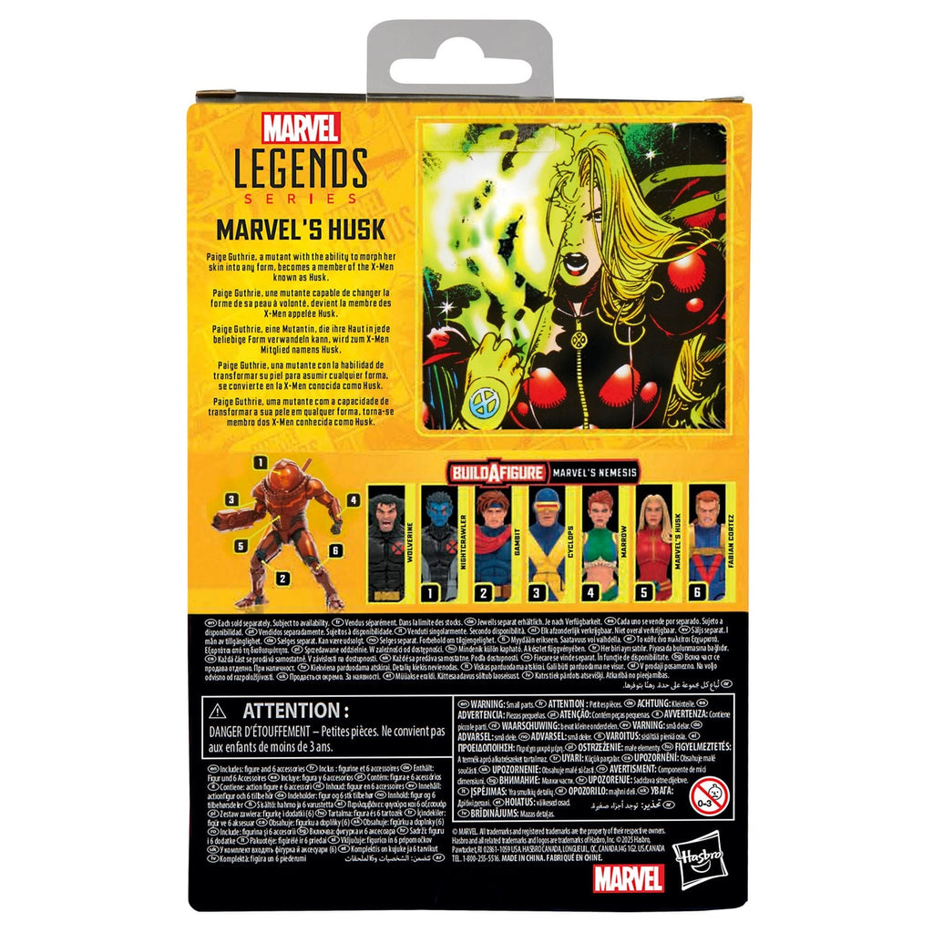 Zdjęcie produktu X-Men Marvel Legends figurka Marvel's Husk (BAF: Marvel's Nemesis) 15 cm