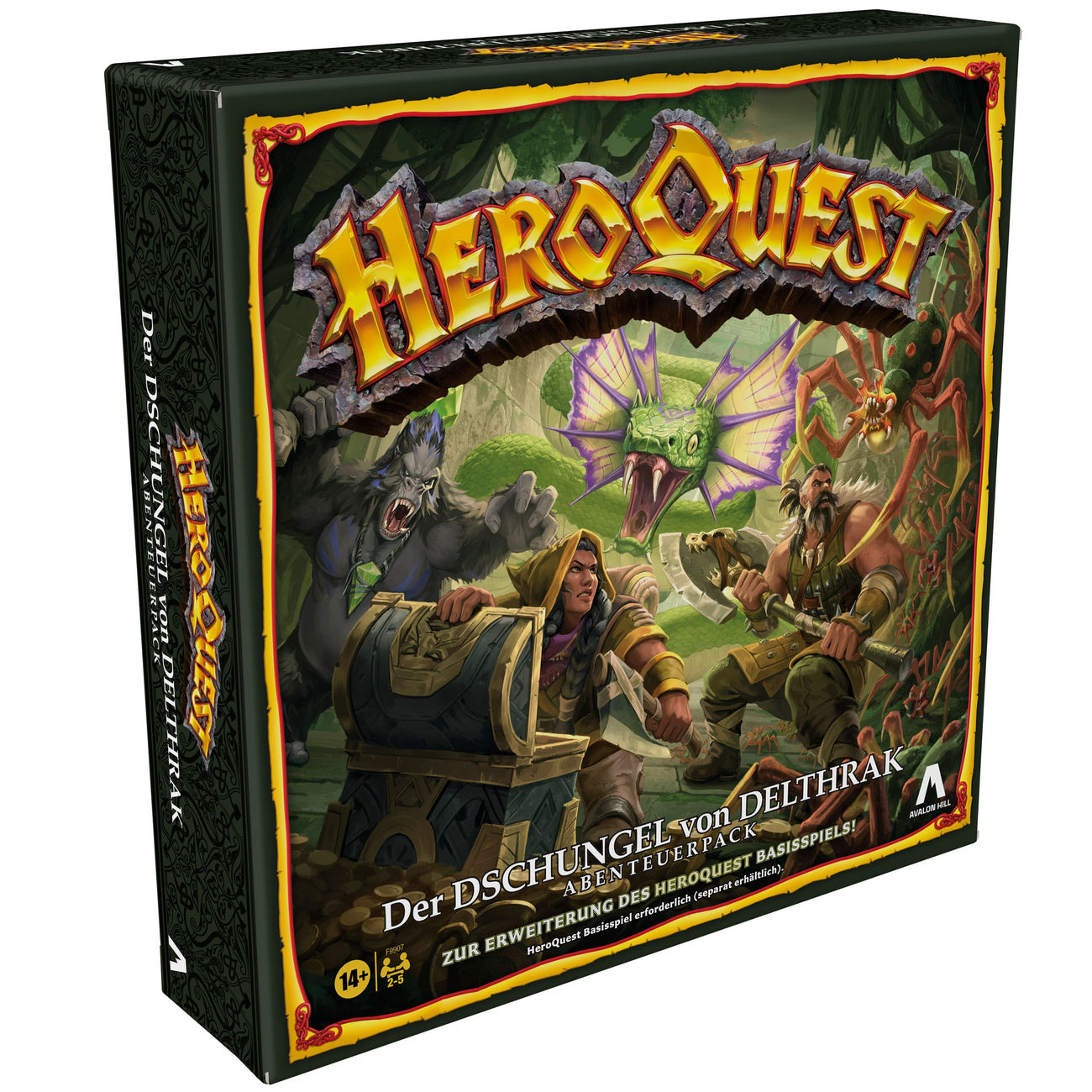 Zdjęcie produktu HeroQuest Rozszerzenie gry planszowej Dżungla Delthrak Adventure Pack *wersja niemiecka*