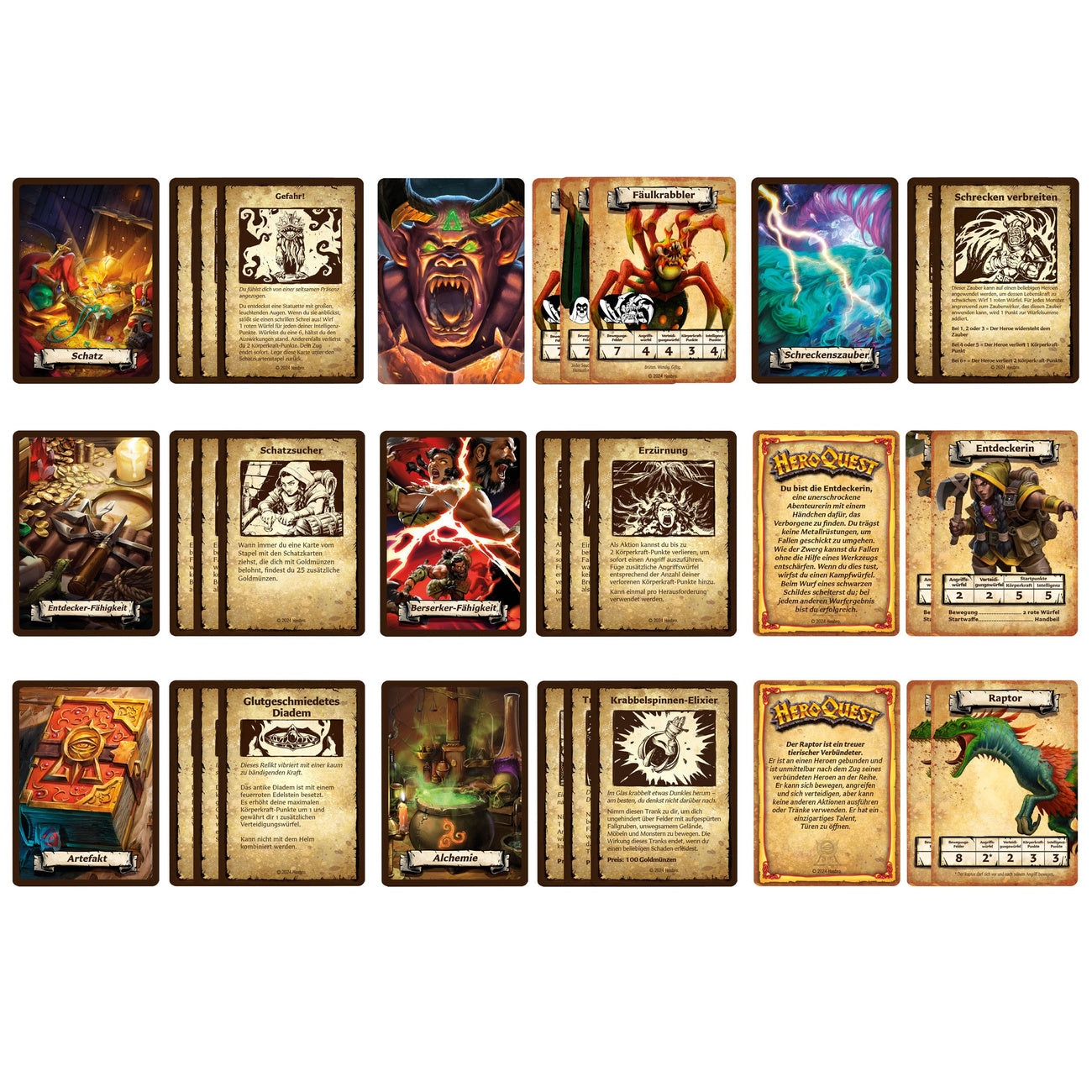 Zdjęcie produktu HeroQuest Rozszerzenie gry planszowej Dżungla Delthrak Adventure Pack *wersja niemiecka*