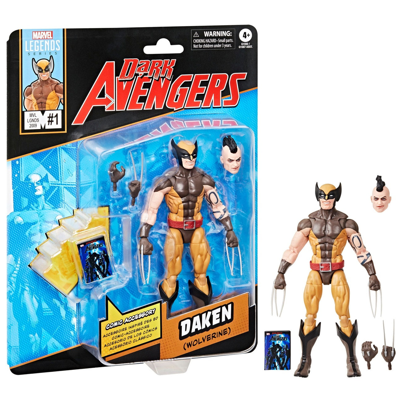 Zdjęcie produktu Dark Avengers Marvel Legends figurka akcji Daken (Wolverine) 15 cm
