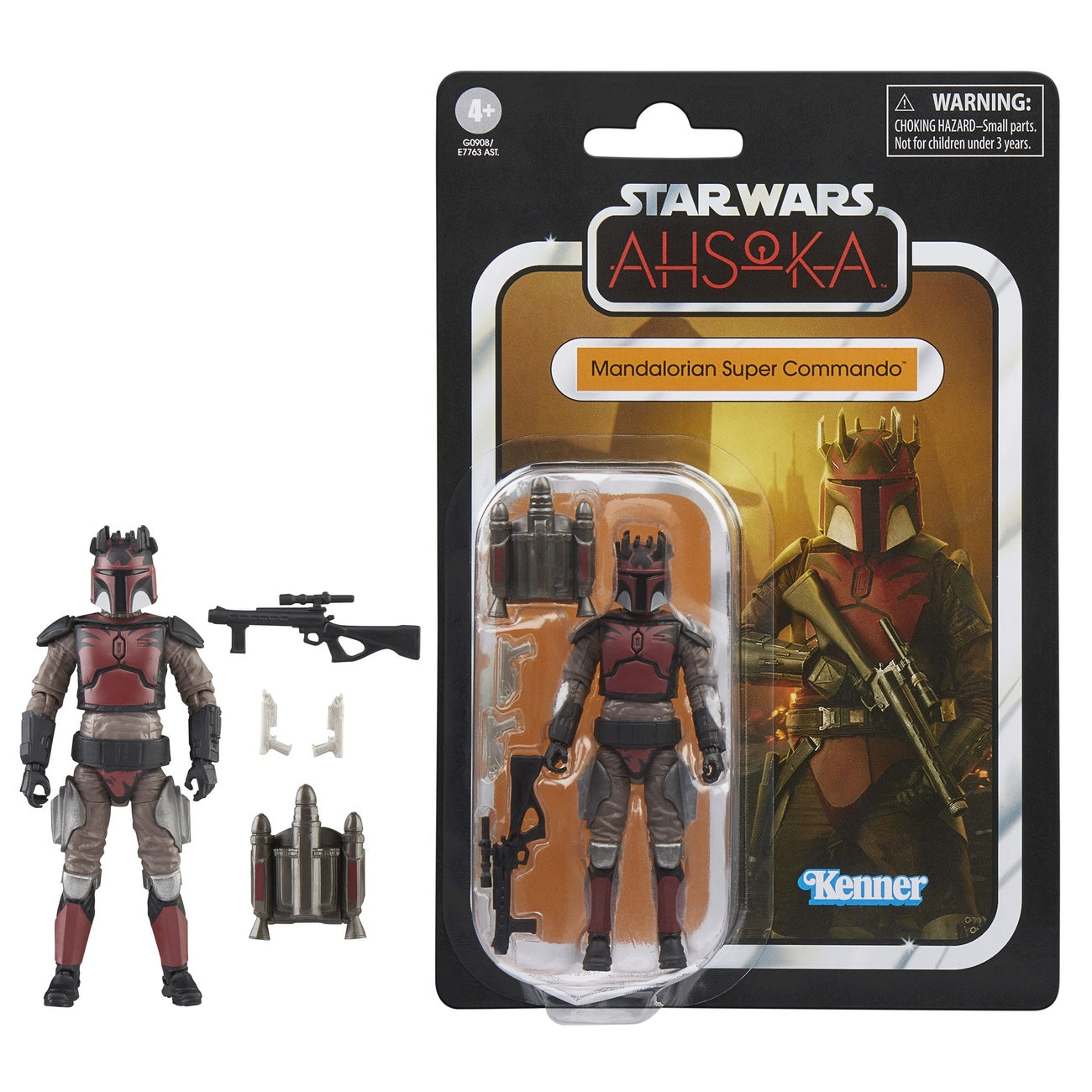 Zdjęcie produktu Star Wars: Ahsoka Vintage Collection figurka akcji Mandalorian Super Commando 10 cm