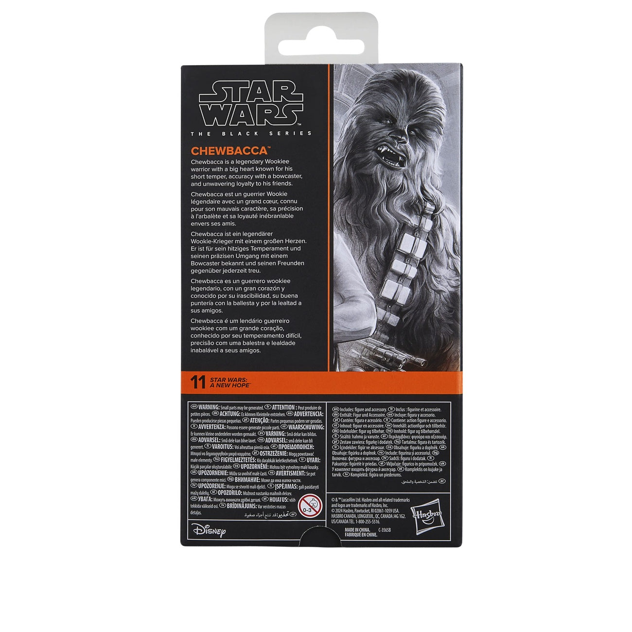 Zdjęcie produktu Star Wars Epizod IV Figurka z serii Black Series Chewbacca 15 cm