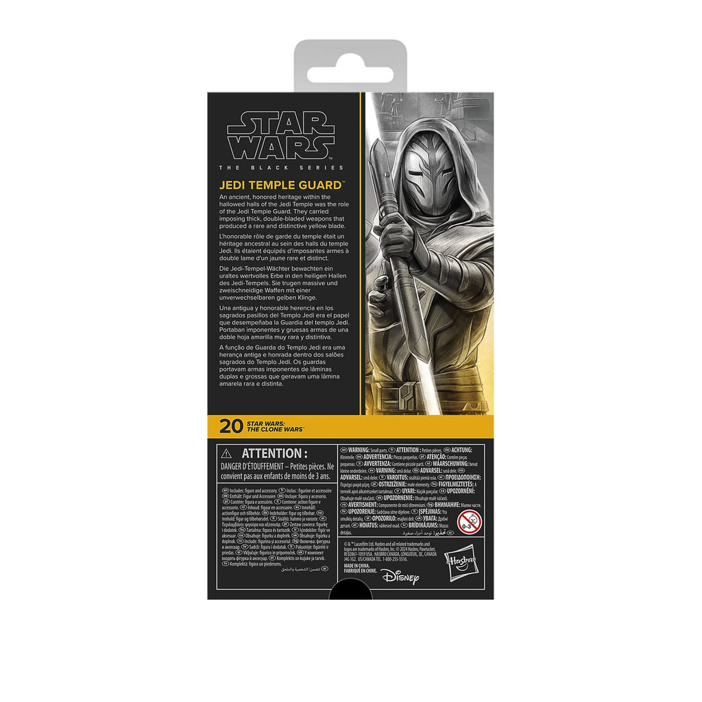 Zdjęcie produktu Star Wars: The Clone Wars Black Series figurka akcji Jedi Temple Guard 15 cm