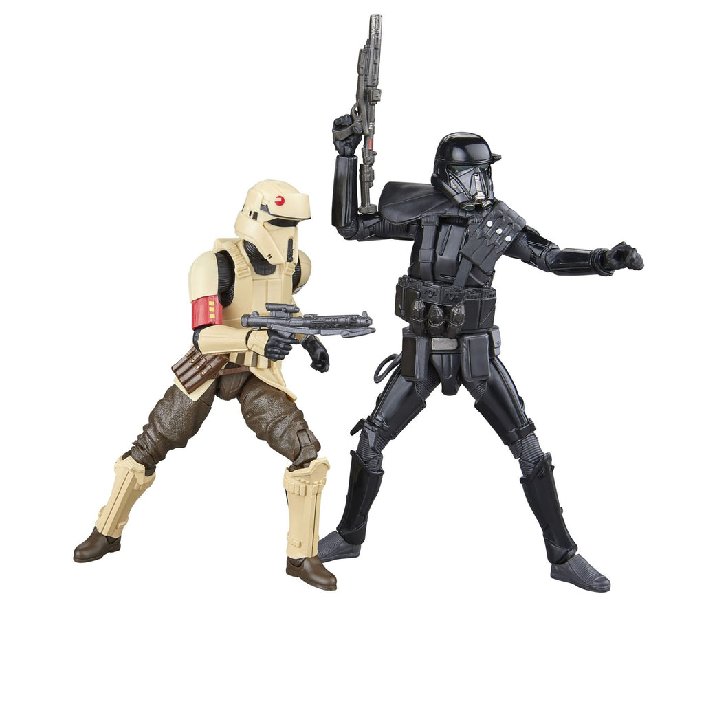 Zdjęcie produktu Star Wars: Rogue One Black Series Zestaw 2 figurek akcji Shoretrooper & Death Trooper 15 cm