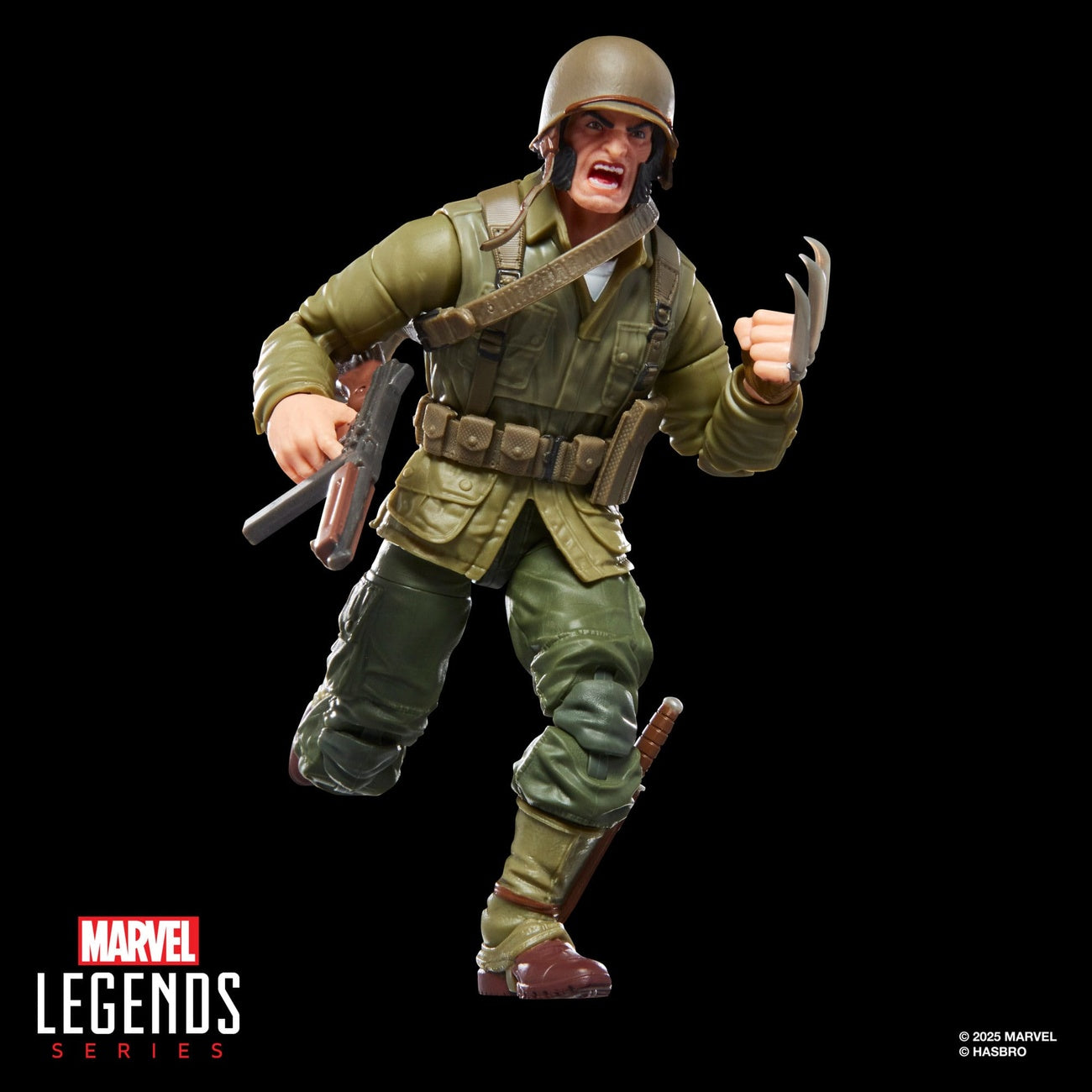 Zdjęcie produktu Figurka Marvel Legends Wolverine (WWII Logan) 15 cm