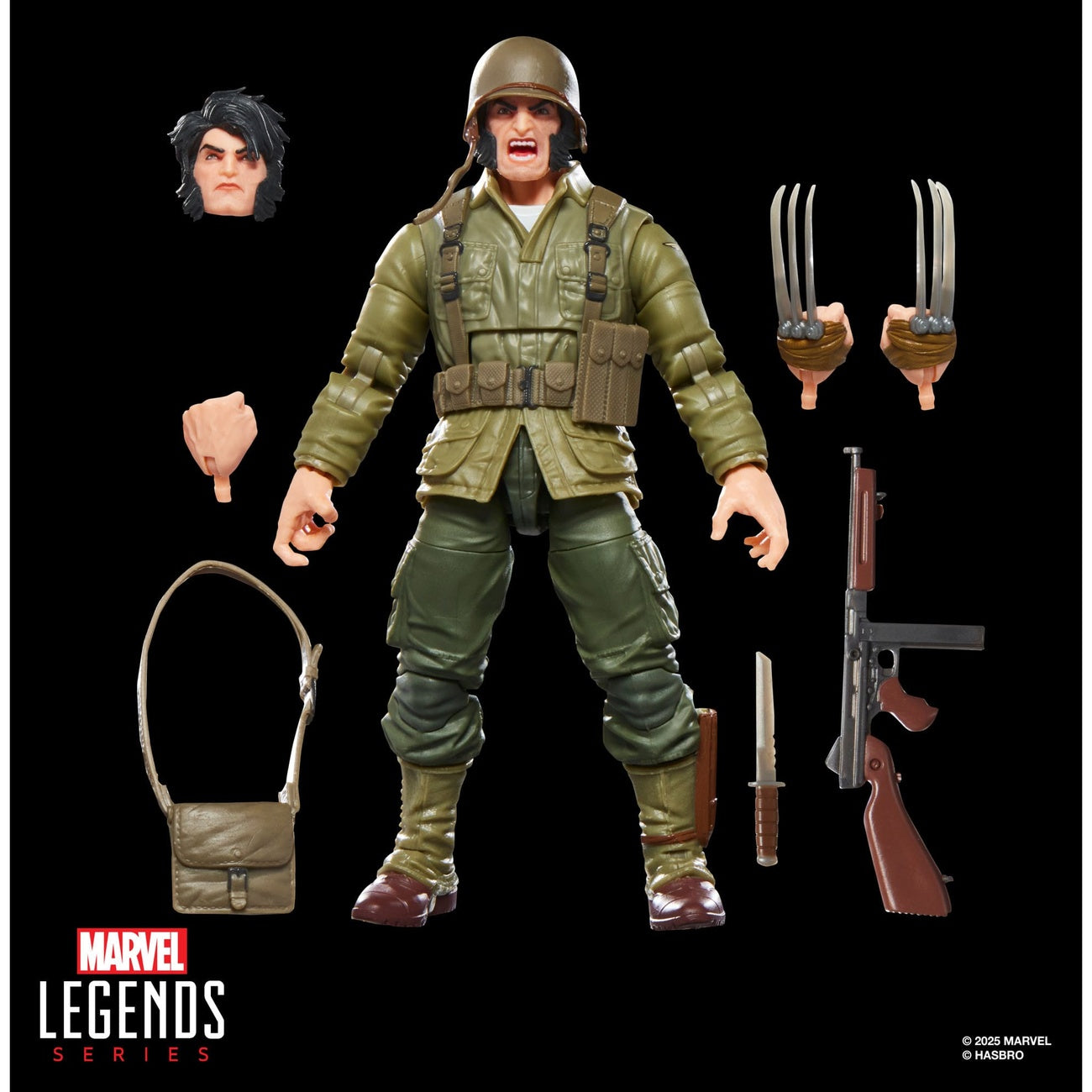 Zdjęcie produktu Figurka Marvel Legends Wolverine (WWII Logan) 15 cm