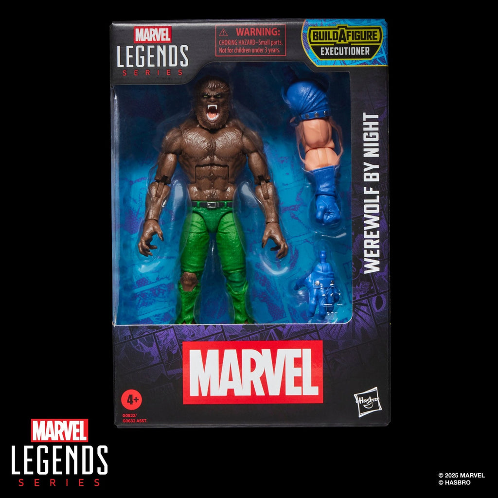 Zdjęcie produktu Figurka Marvel Legends Werewolf by Night (BAF: Executioner) 15 cm