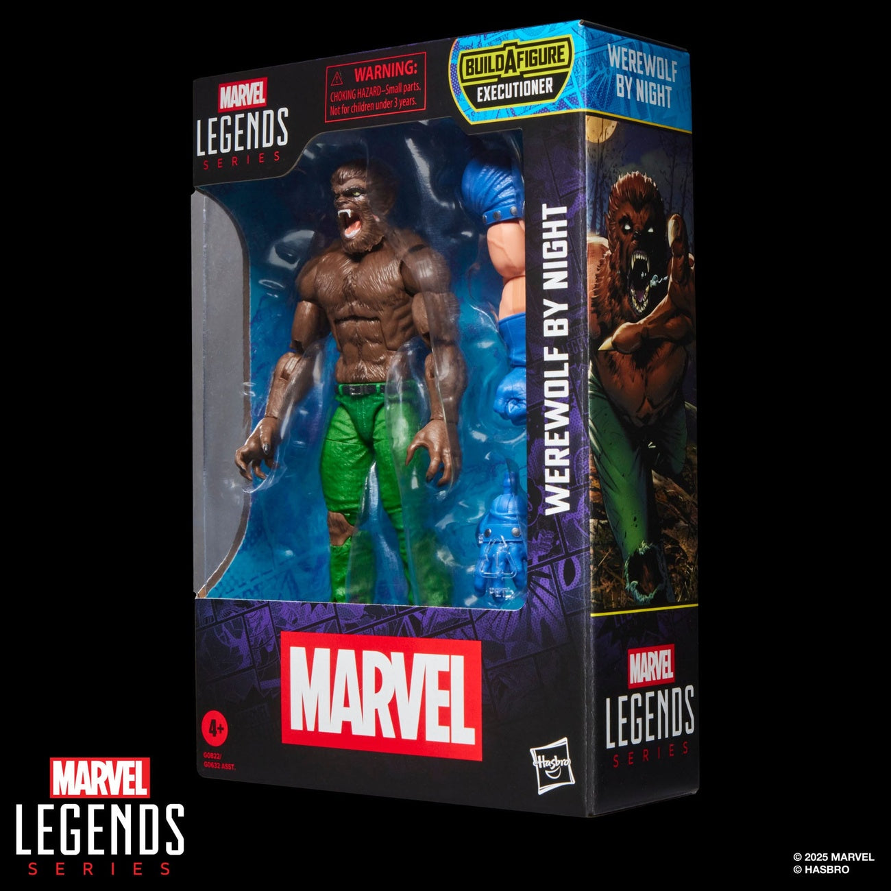 Zdjęcie produktu Figurka Marvel Legends Werewolf by Night (BAF: Executioner) 15 cm