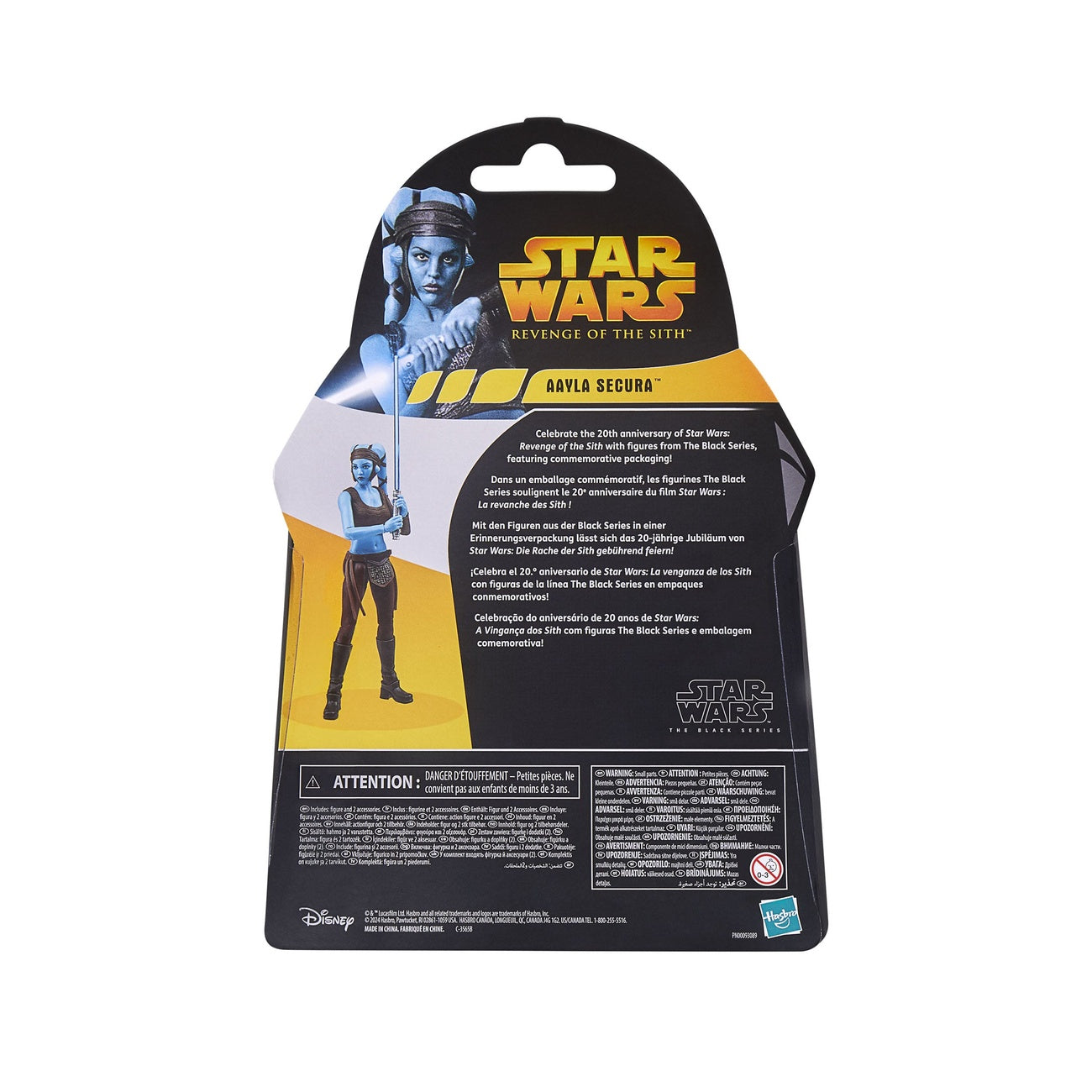 Product image Star Wars Episode III Black Series Action Figure 20th Anniversary Aayla Secura 15 cm
