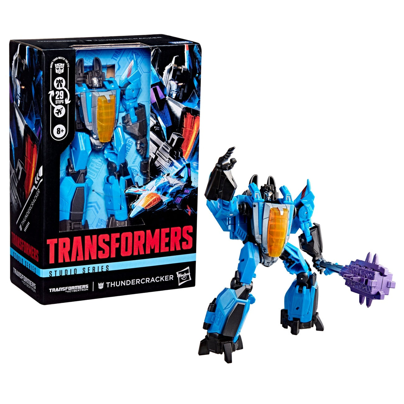 Zdjęcie produktu Transformers: War for Cybertron figurka akcji Studio Series Voyager Class Thundercracker 16 cm
