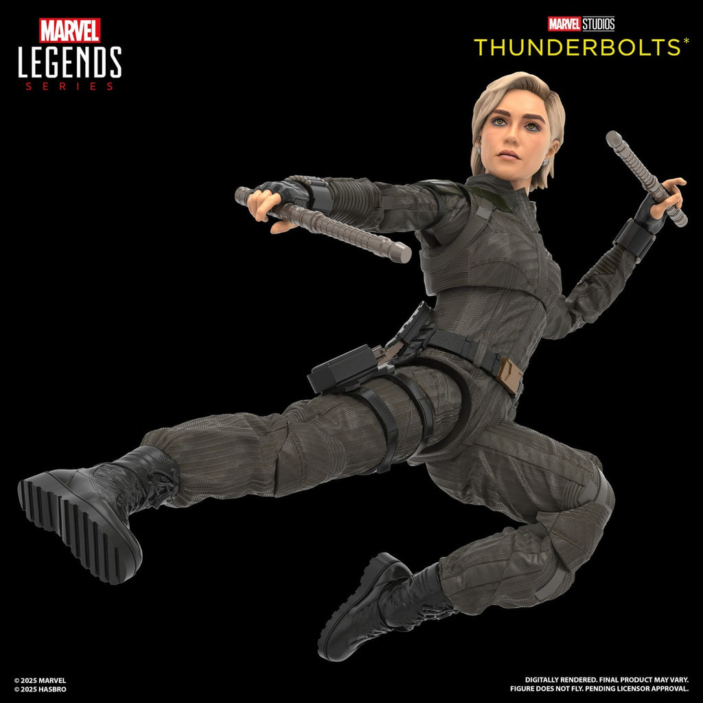 Zdjęcie produktu Thunderbolts Marvel Legends figurki akcji zestaw 2-pack Yelena Belova & Red Guardian 15 cm