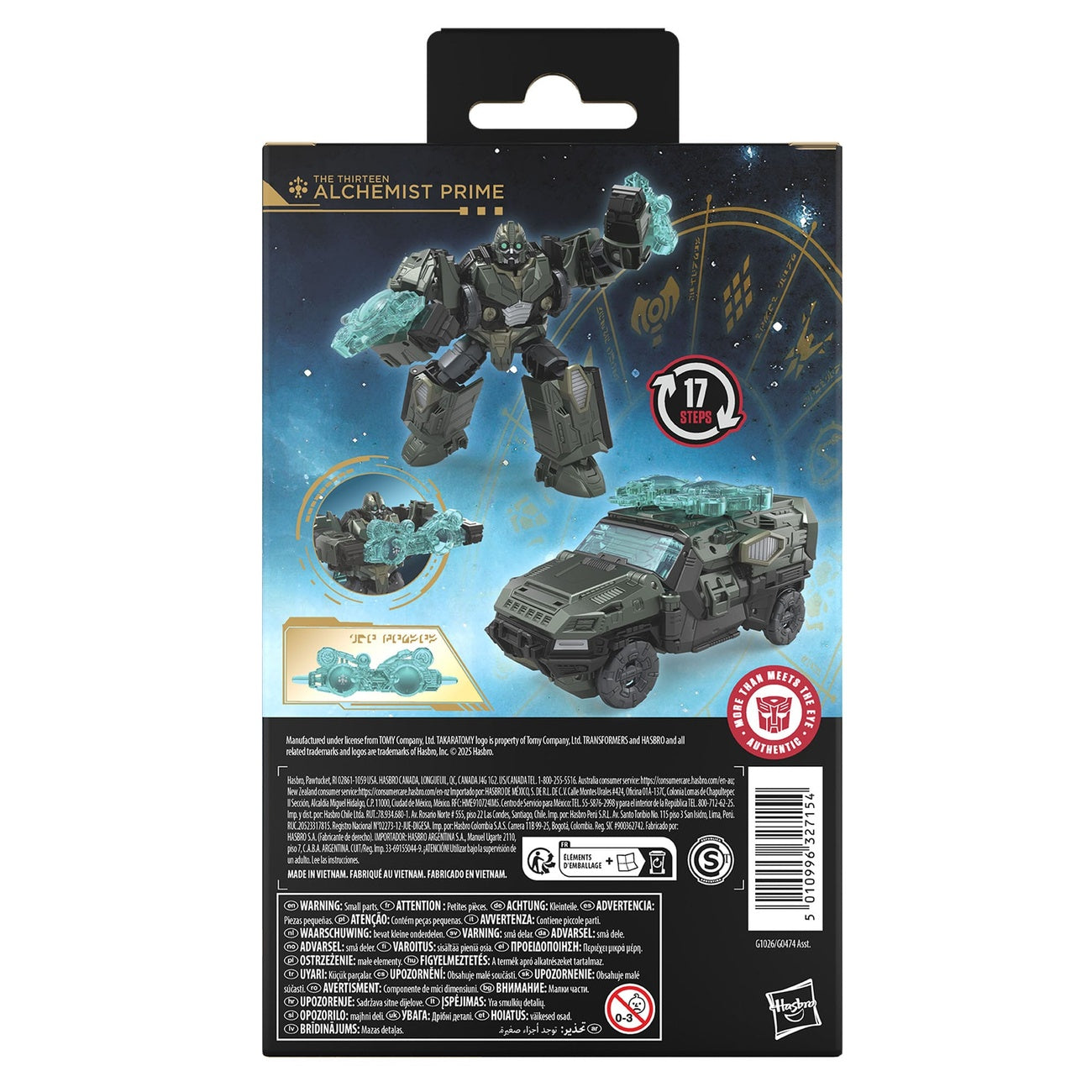 Zdjęcie produktu Transformers Age of the Primes figurka Deluxe Class The Thirteen Alchemist Prime 14 cm