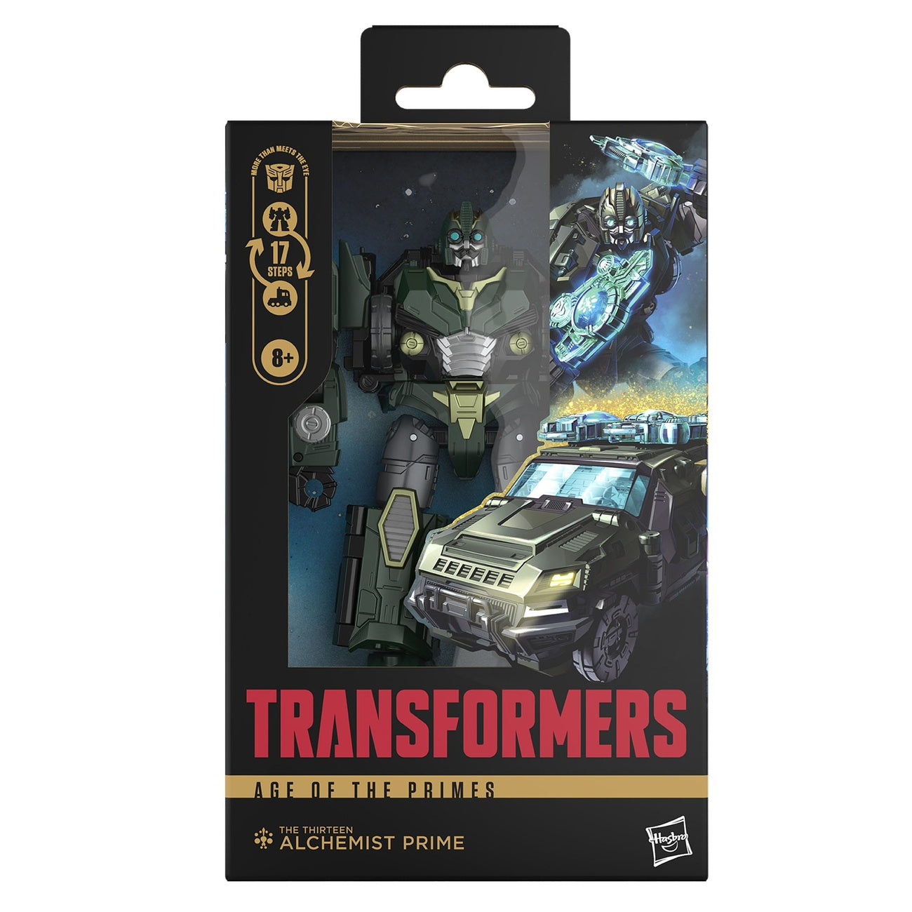 Zdjęcie produktu Transformers Age of the Primes figurka Deluxe Class The Thirteen Alchemist Prime 14 cm