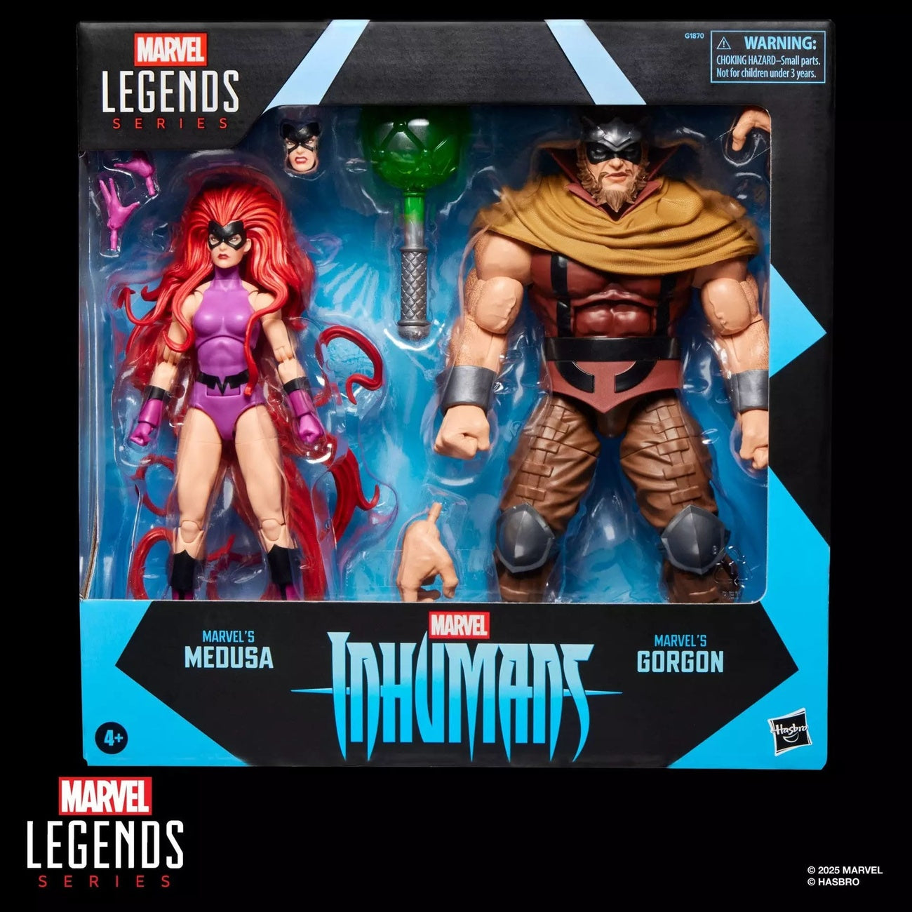 Product image Inhumans Marvel Legends Action Figures 2-Pack – Marvel's Medusa & Marvel's Gorgon 15 cm