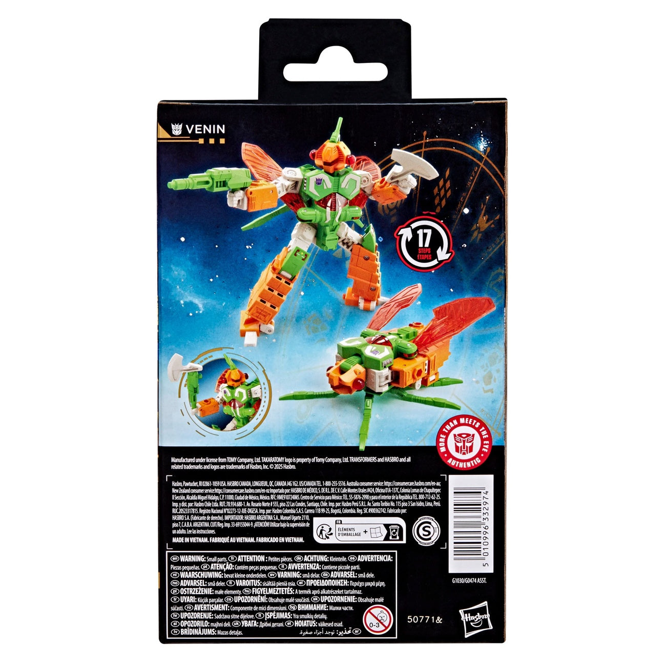 Zdjęcie produktu Transformers Age of the Primes figurka akcji Deluxe Class Venin 14 cm