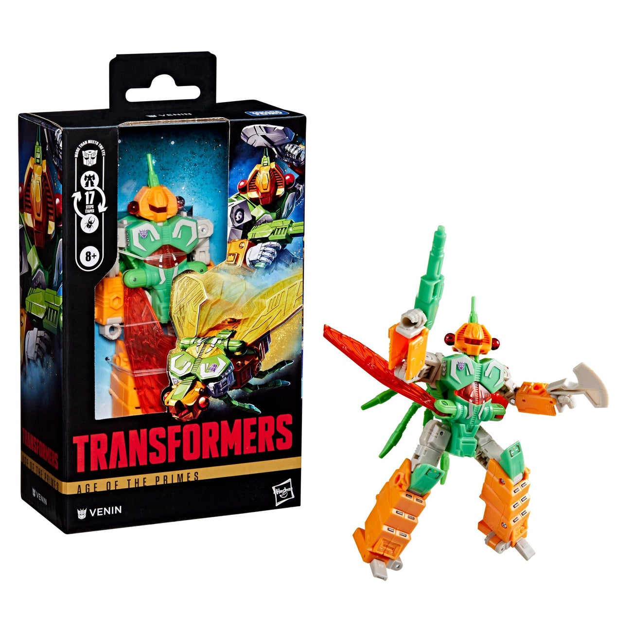 Zdjęcie produktu Transformers Age of the Primes figurka akcji Deluxe Class Venin 14 cm