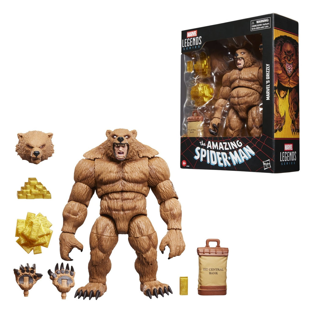 Zdjęcie produktu The Amazing Spider-Man figurka Marvel Legends Marvel's Grizzly 15 cm