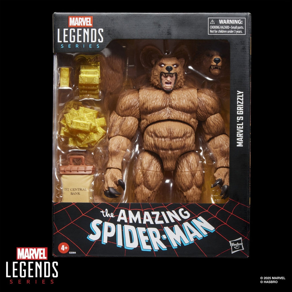 Zdjęcie produktu The Amazing Spider-Man figurka Marvel Legends Marvel's Grizzly 15 cm