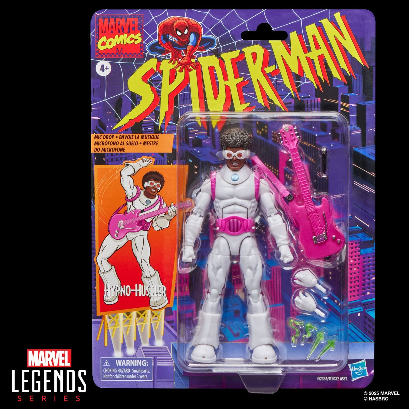 Zdjęcie produktu Spider-Man Marvel Legends retro figurka akcji Hypno-Hustler 15 cm