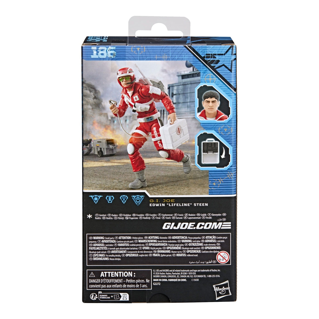 Zdjęcie produktu G.I. Joe Classified Series figurka akcji Edwin "Lifeline" Steen 15 cm