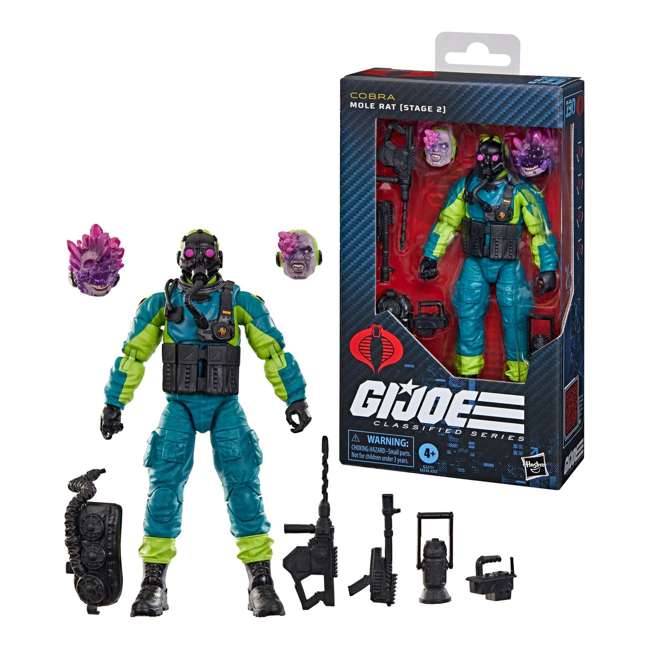 Zdjęcie produktu G.I. Joe Classified Series Figurka akcji Mole Rat (Stage 2) 15 cm