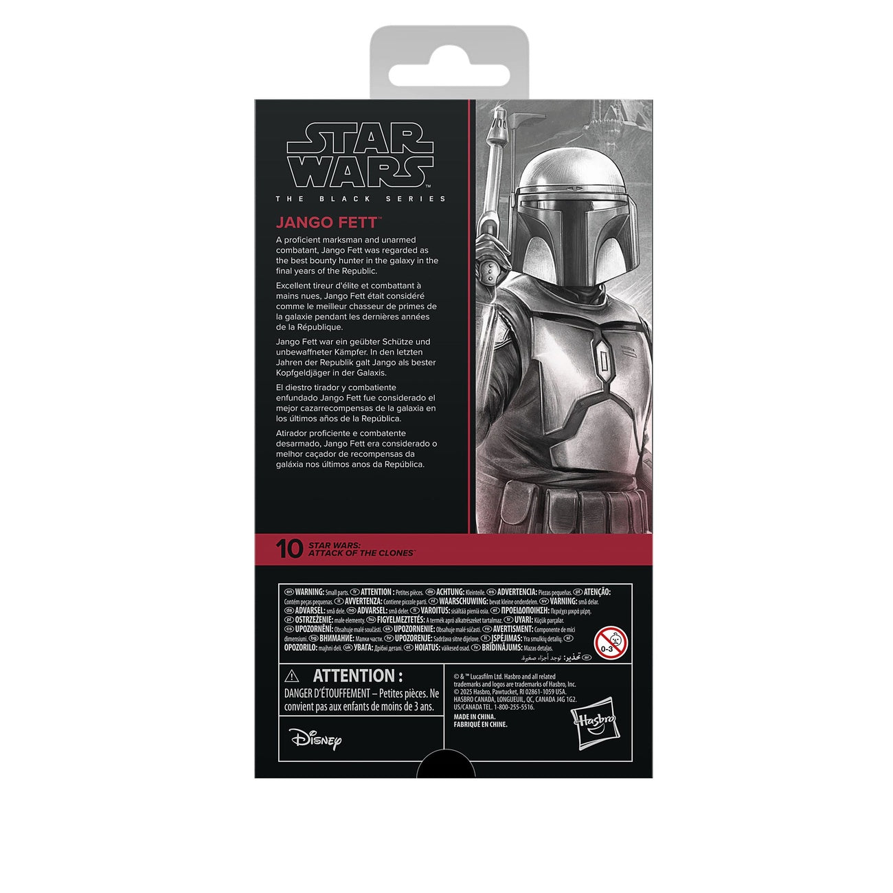 Zdjęcie produktu Star Wars Część II figurka Black Series Jango Fett 15 cm